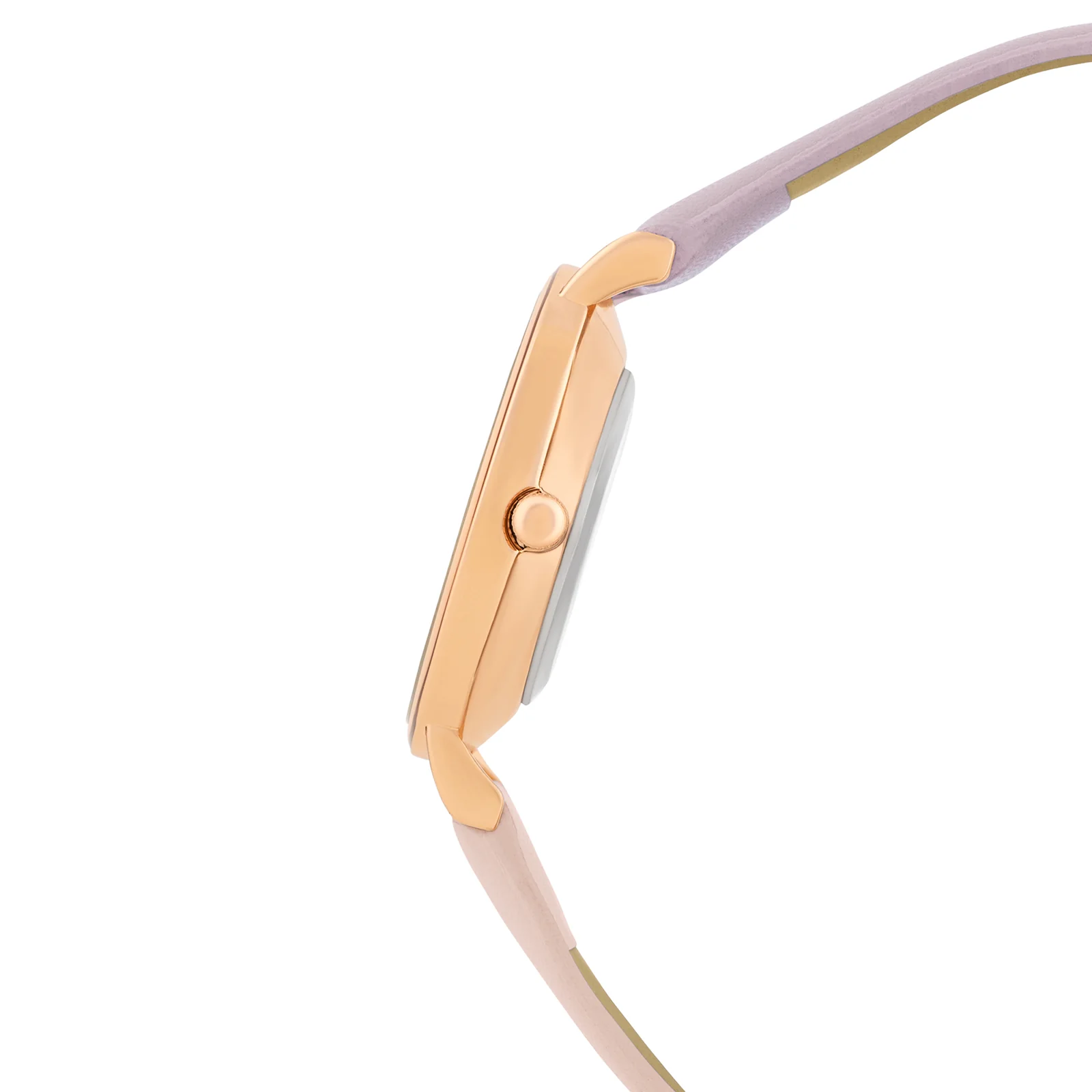 Aurora White Medium Dial Lavender PU Strap Women's Watch - Image 5