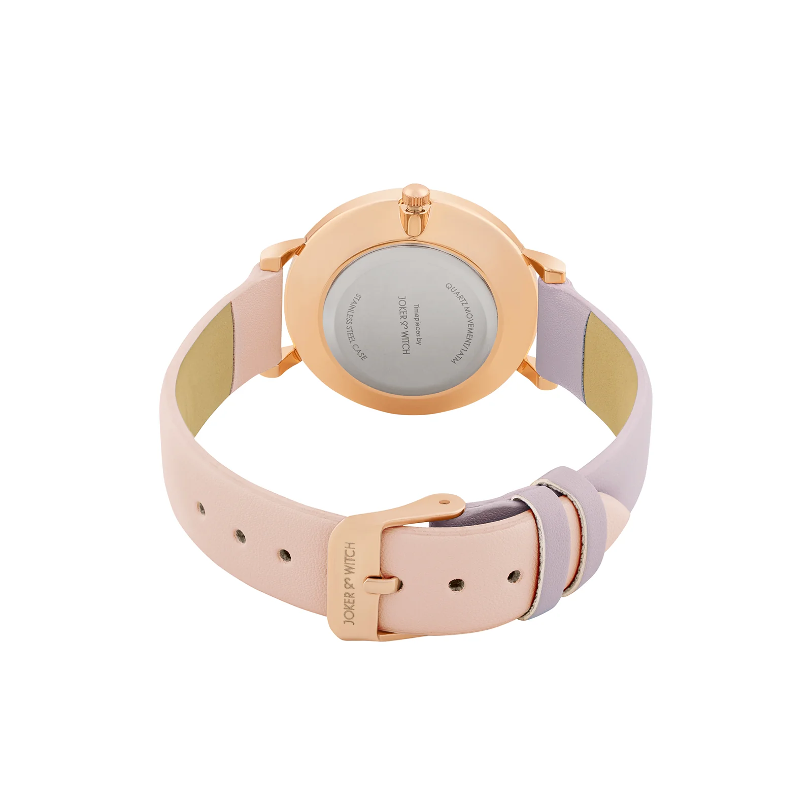 Aurora White Medium Dial Lavender PU Strap Women's Watch - Image 6