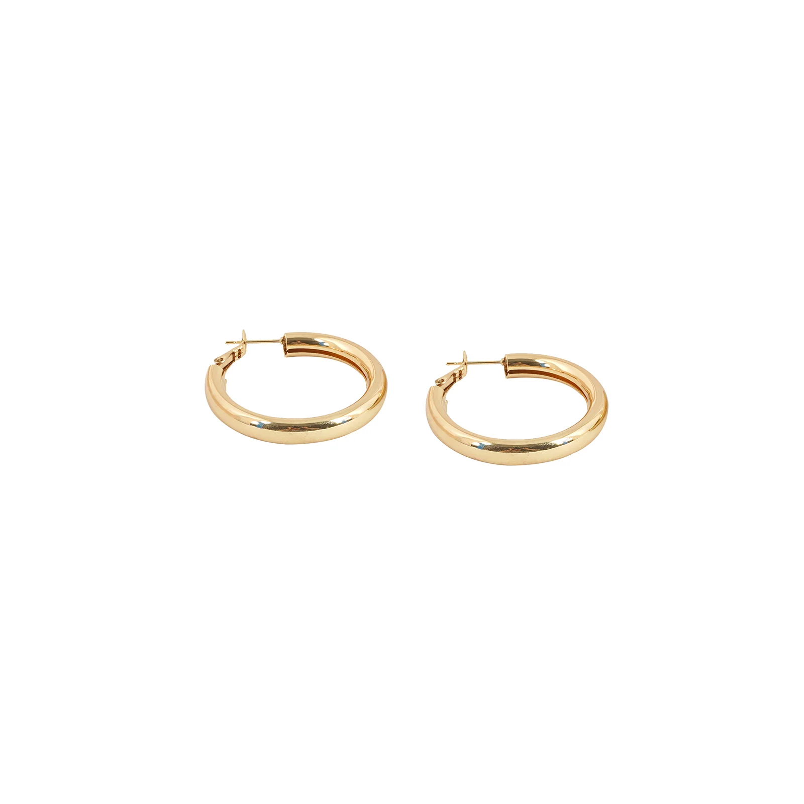 Ava Gold Hoops - Image 5