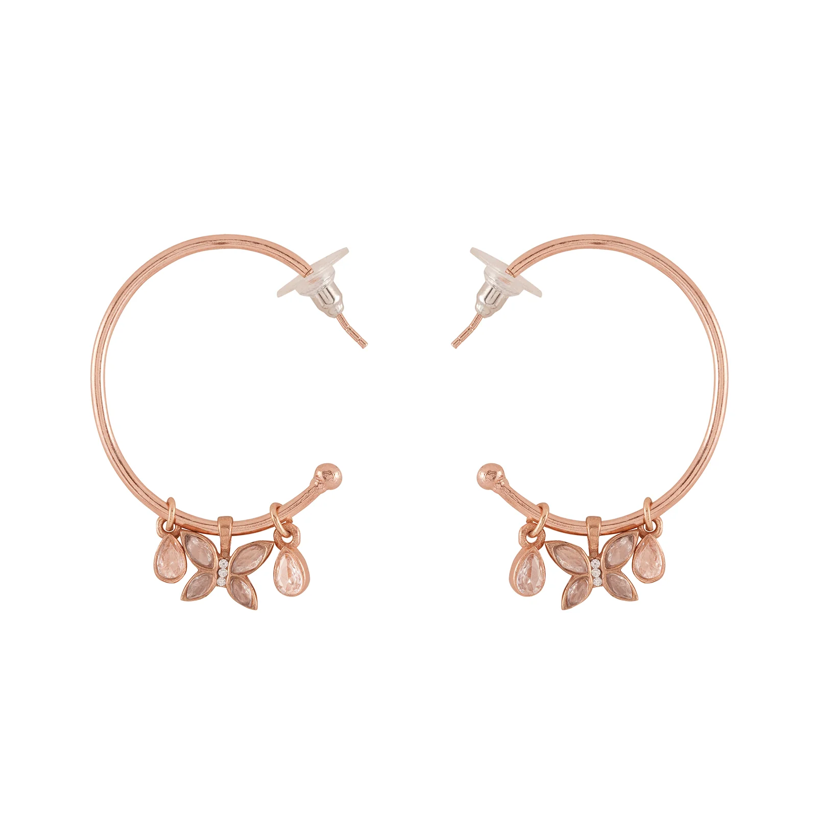 Ava Rosegold Earring - Image 3