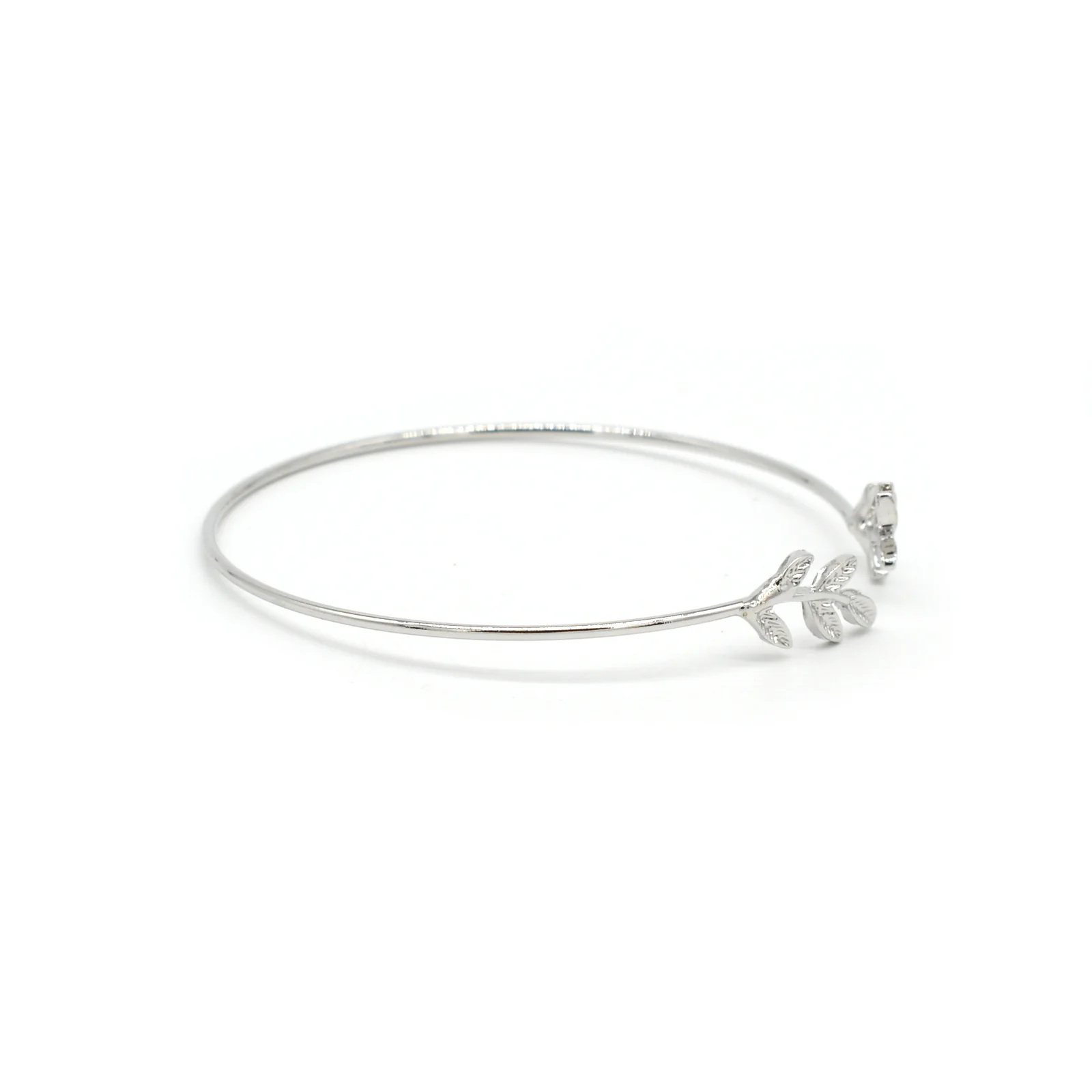 Babe Silver Watch Bracelet Stack - Image 4