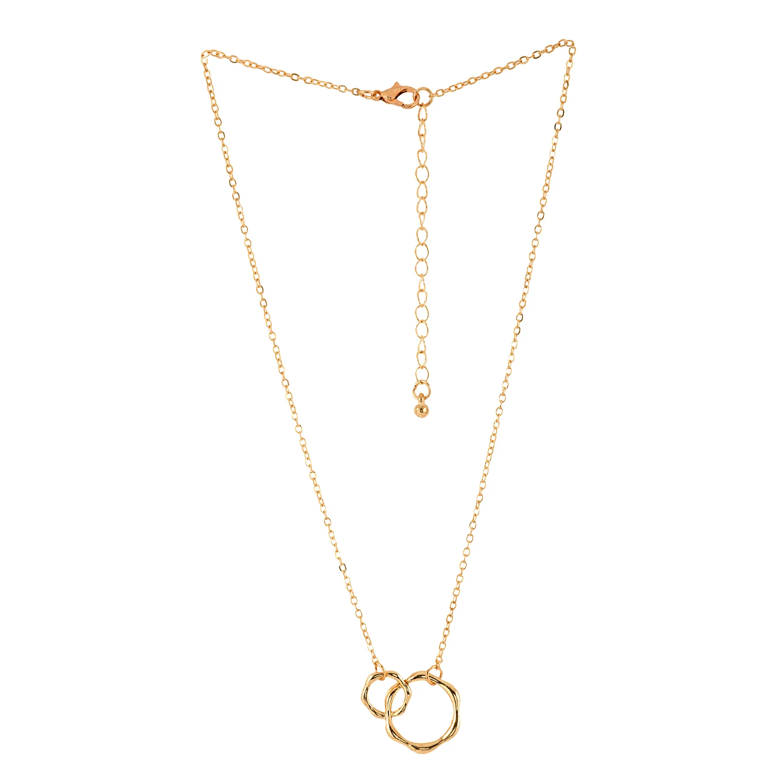 Bewitched Bailey Double Ring Charm Necklace - Image 3