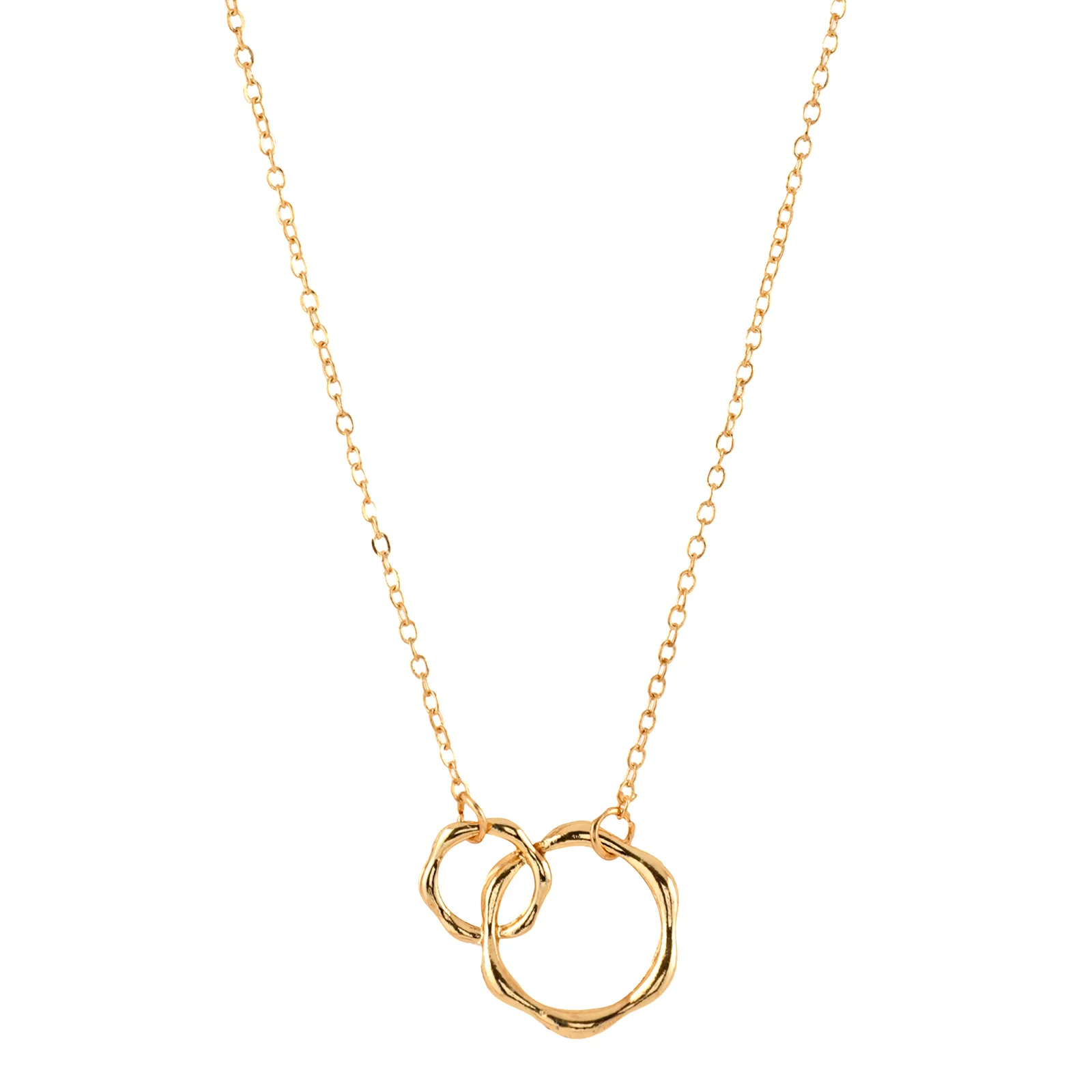 Bewitched Bailey Double Ring Charm Necklace - Image 4