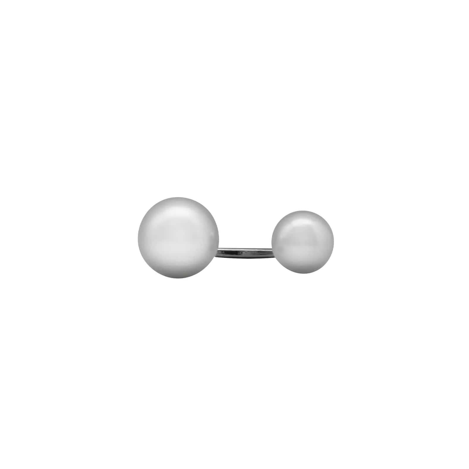 Basra Pearl Silver Ring - Image 3