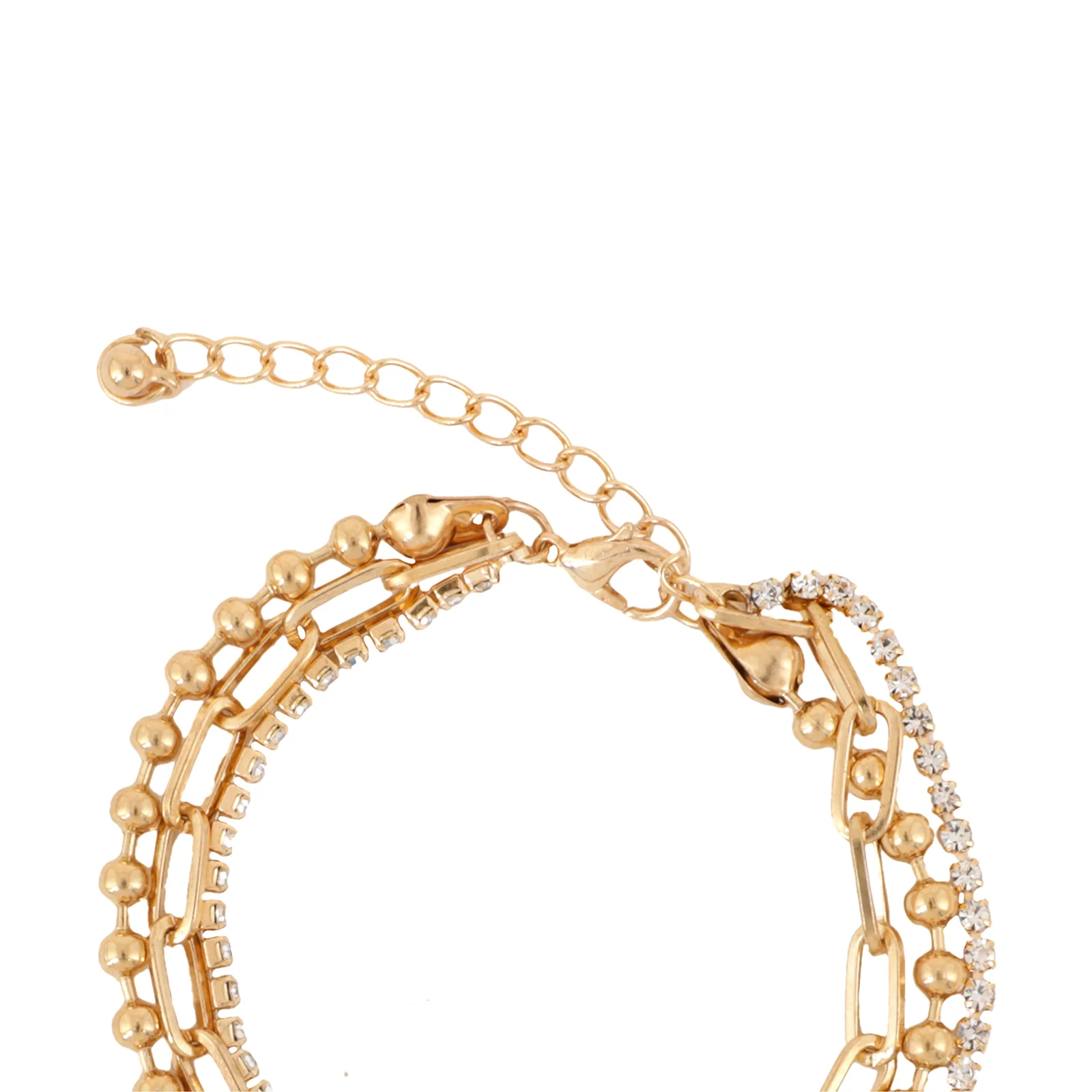 Bewitched Beaded Golden Chain Bracelet - Image 5