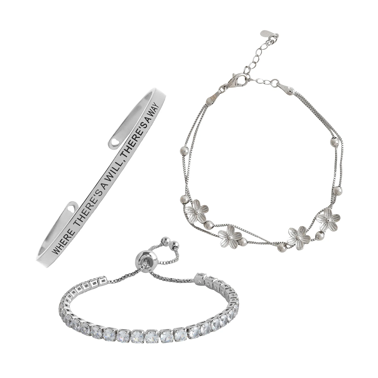 Bella Set of 3 Bracelet Set - Image 2