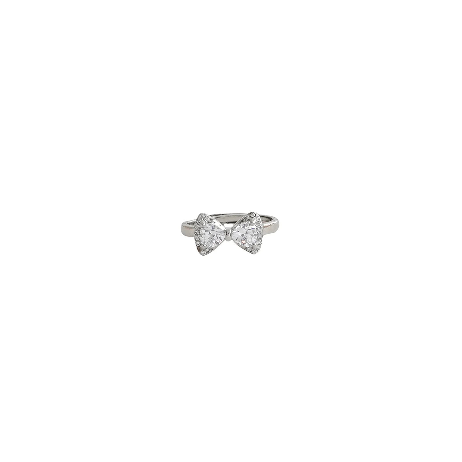 Berkley Bow Silver Ring - Image 3