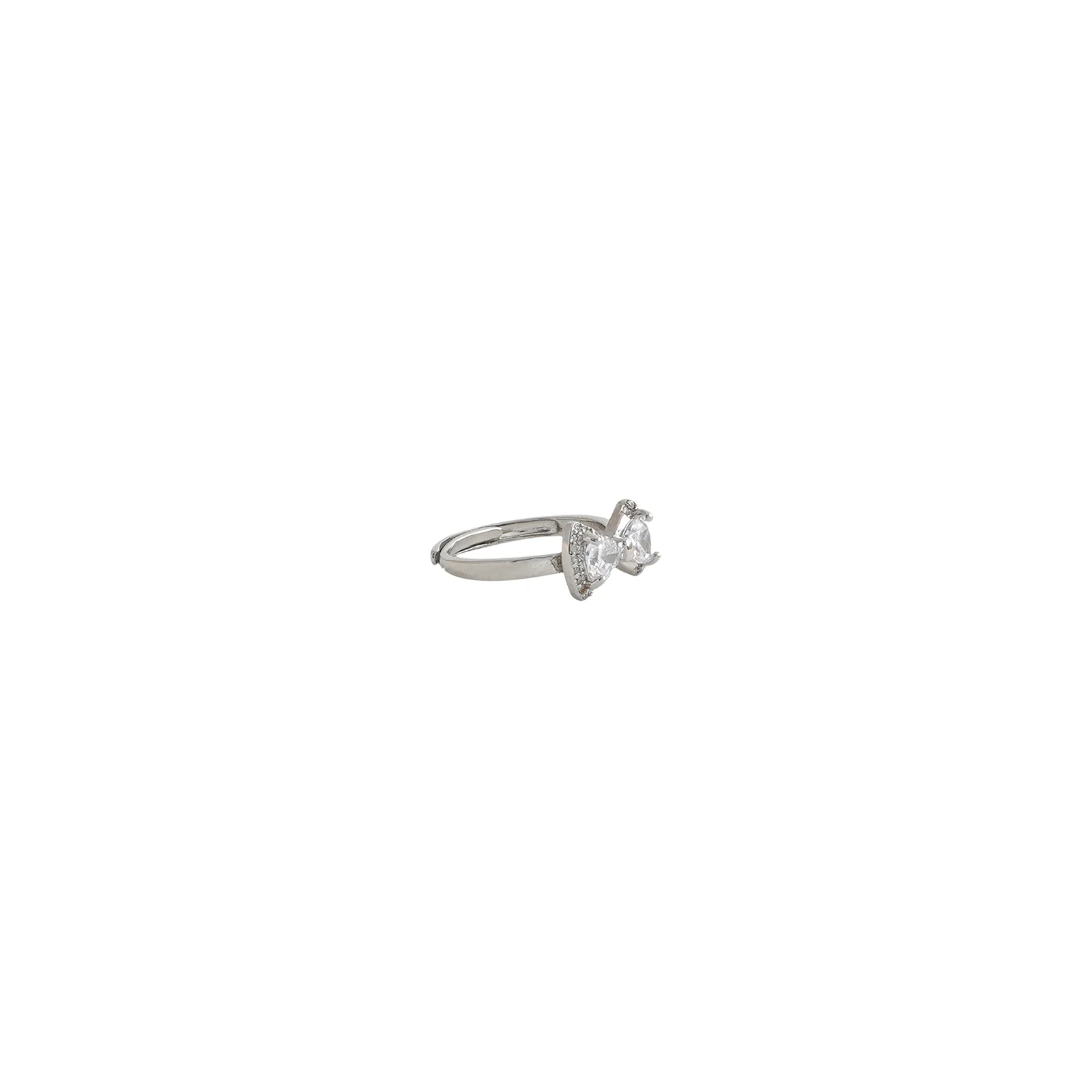 Berkley Bow Silver Ring - Image 4