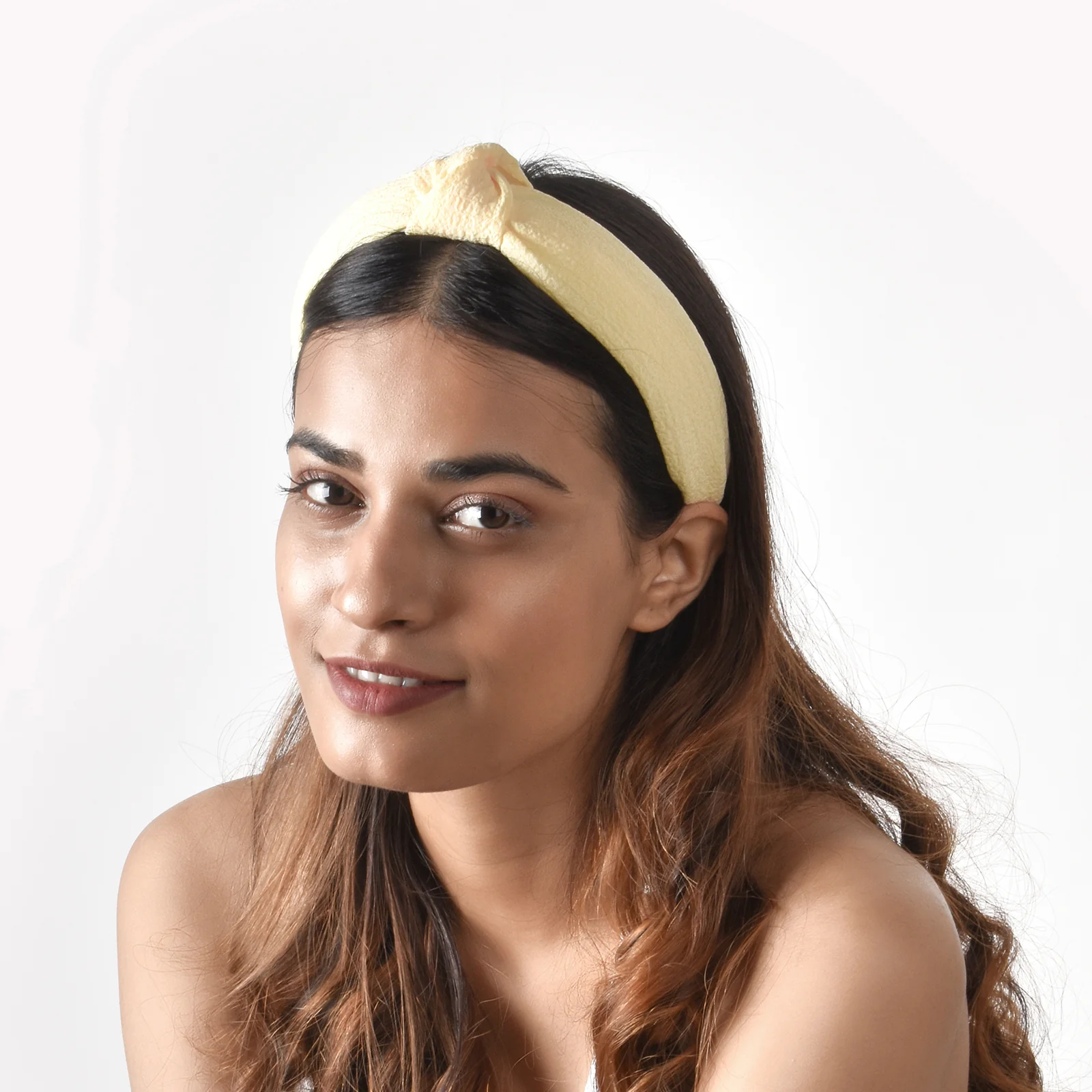 Bewitched Arabella Yellow Knotted Hairband - Image 2