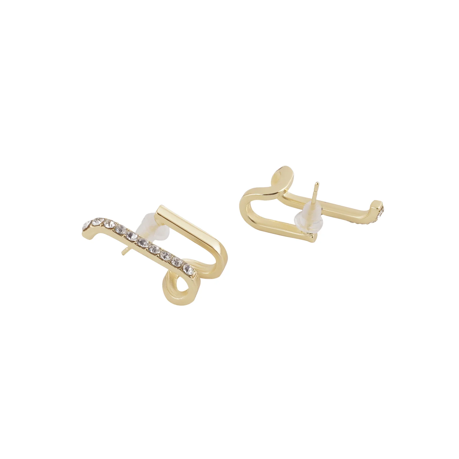 Bewitched Billie Gold And Rhinestone Earring - Image 5