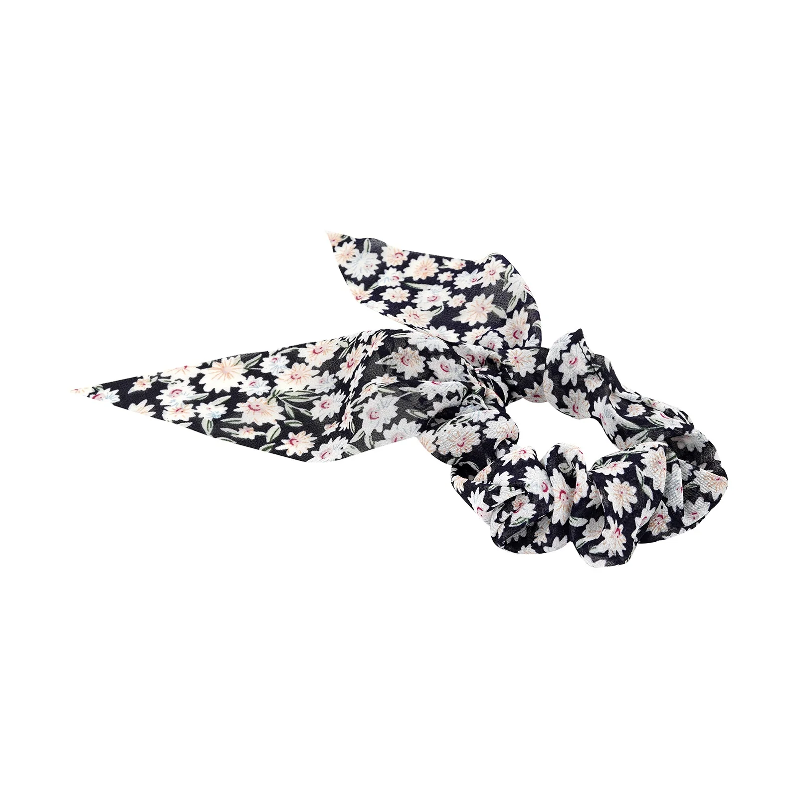 Bewitched Bliss Black Scarf Scrunchie - Image 2