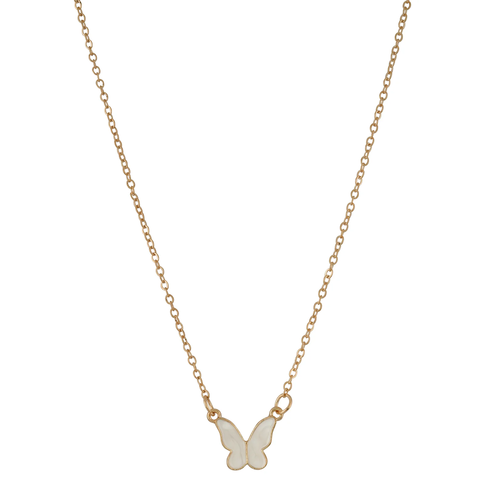 Bewitched Cora Butterfly Charm Pendant Necklace - Image 4