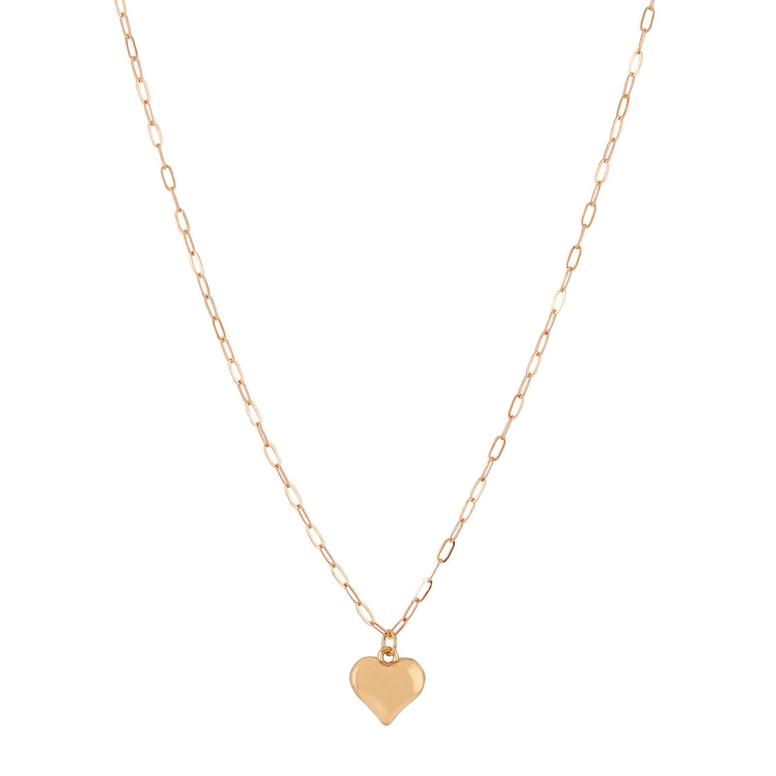 Bewitched Gilmore Dainty Heart Pendant Gold Necklace - Image 5