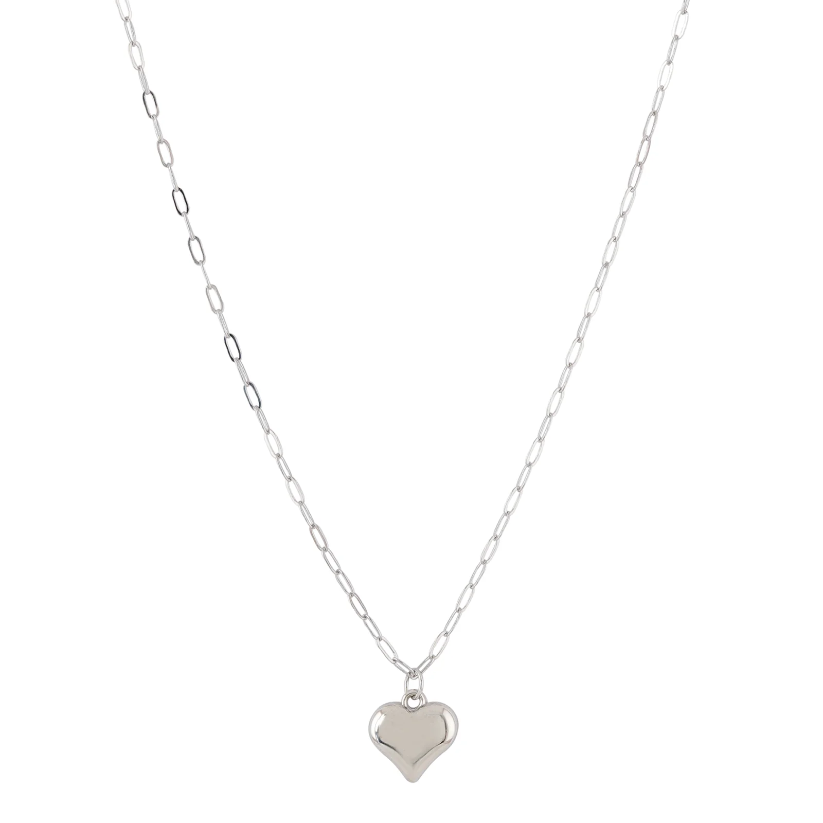Bewitched Gilmore Dainty Heart Pendant Silver Necklace - Image 5