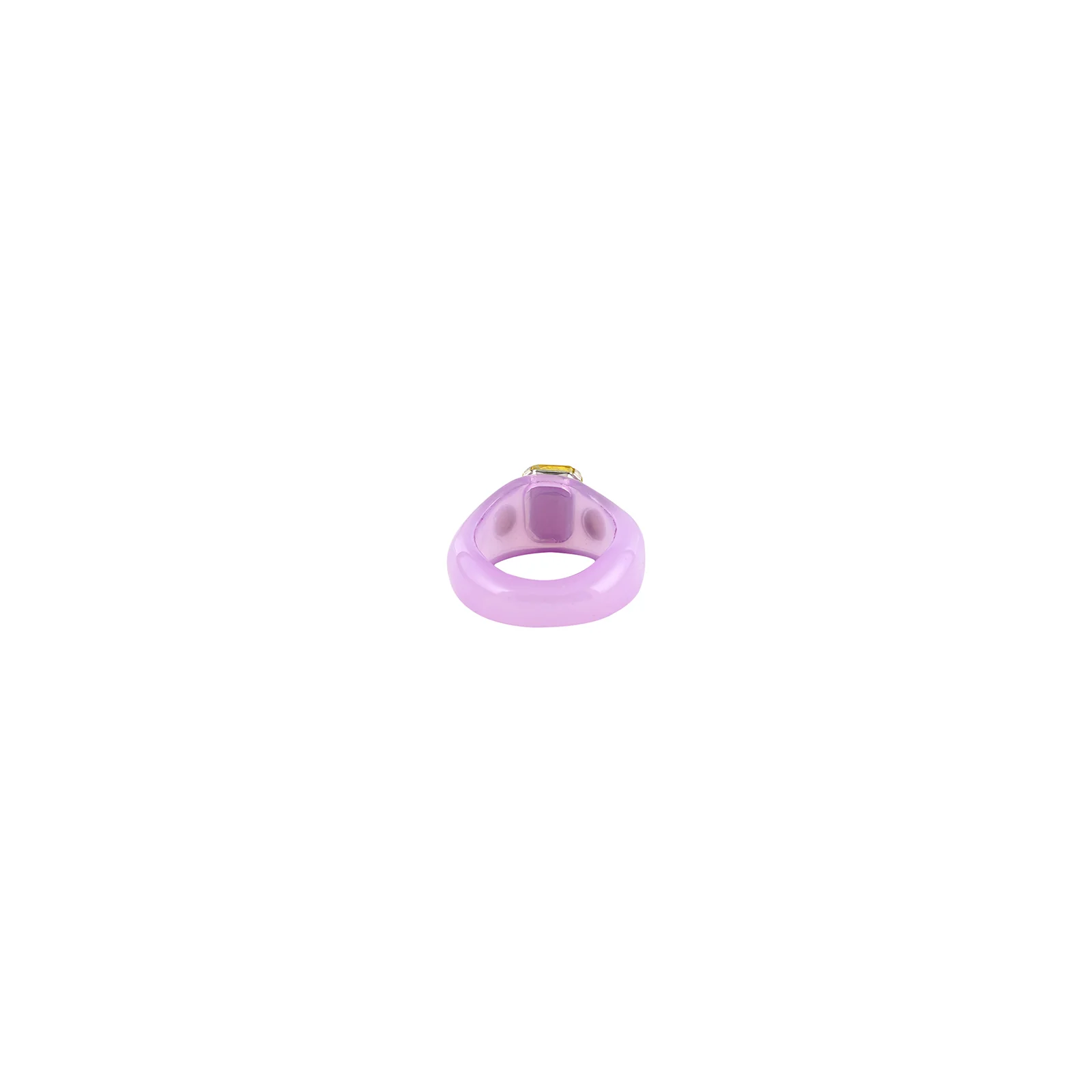 Bewitched Mel Rhinestone Purple Ring - Image 5