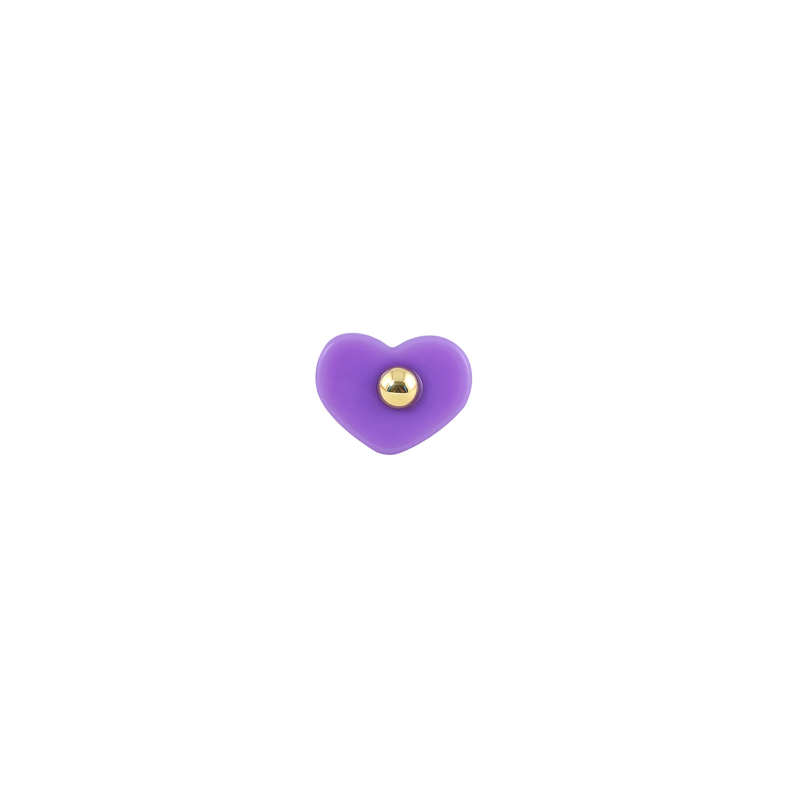 Bewitched Peppa Purple Heart Signet Ring - Image 3