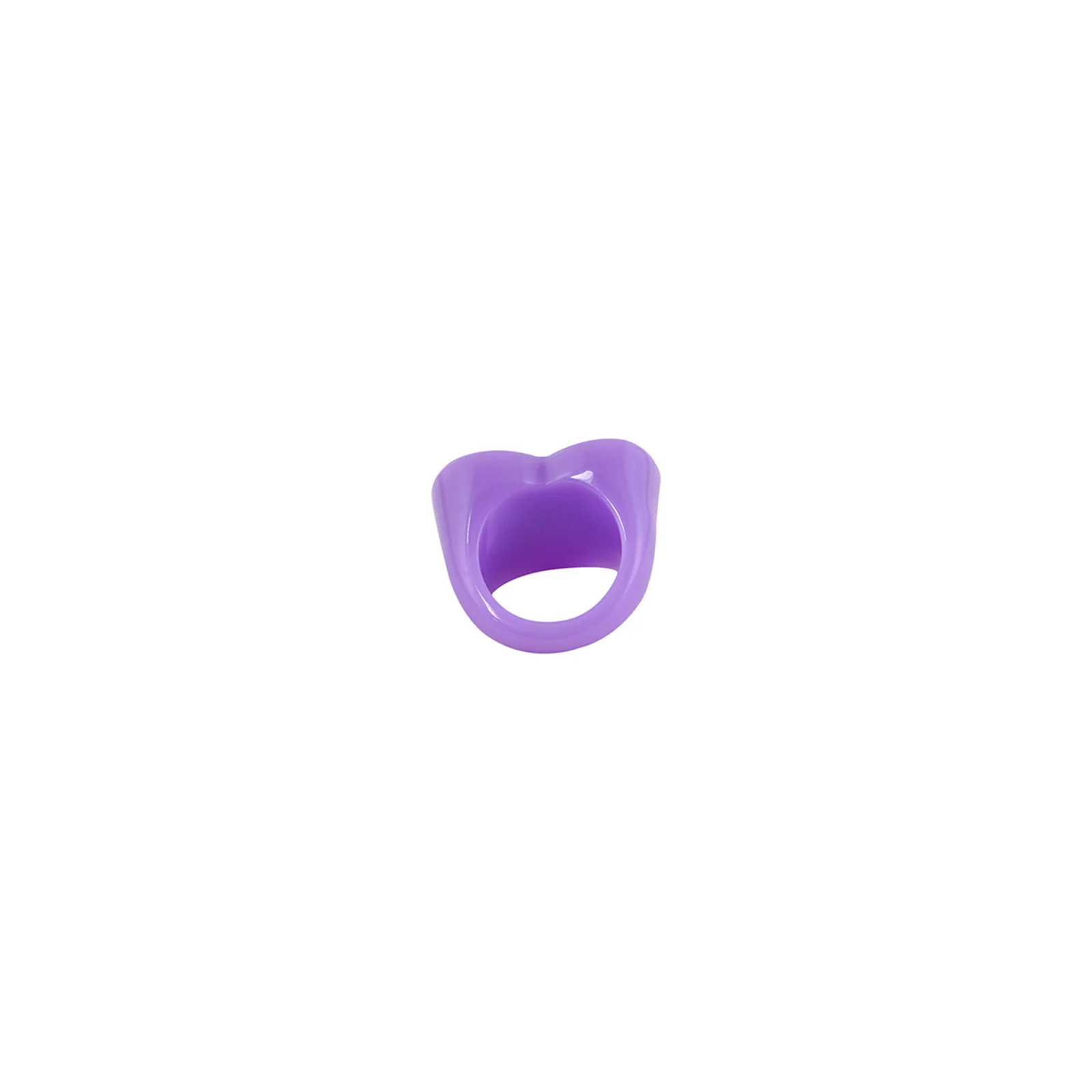Bewitched Peppa Purple Heart Signet Ring - Image 5