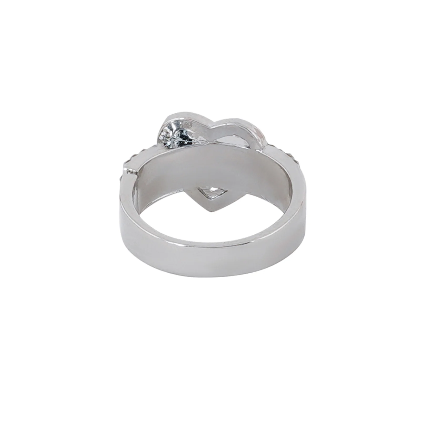 Bewitched Reeni's Rhinestone Lock heart Ring - Image 5