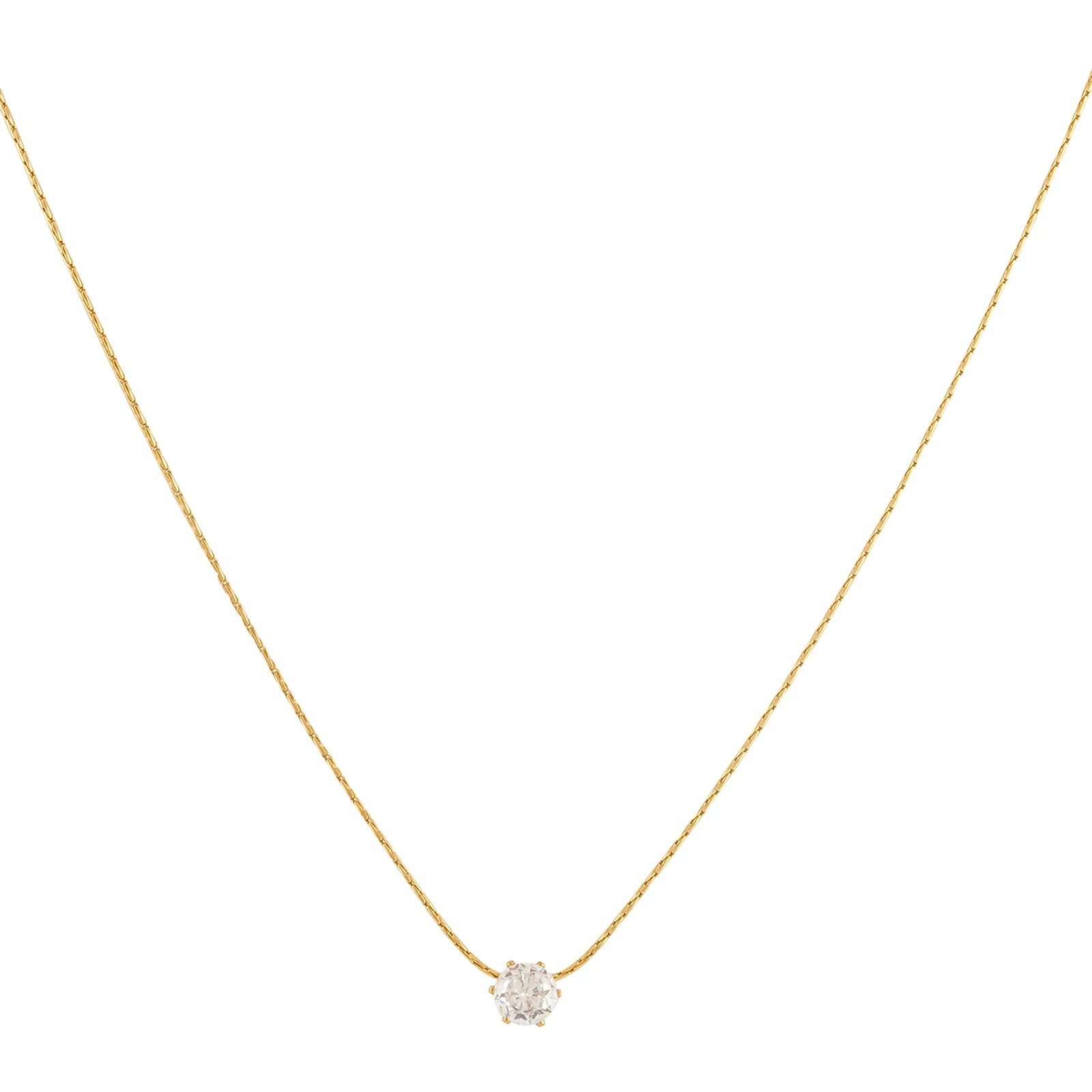 Bewitched Sincasa Dainty Stone Gold Pendant - Image 4