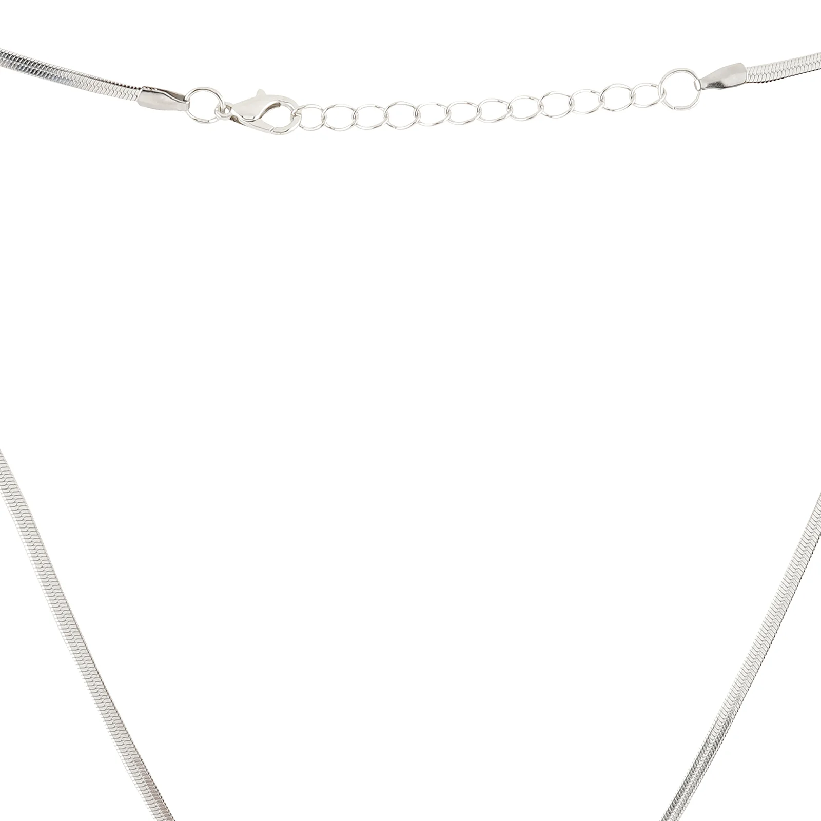 Bewitched Starlasa Rhinestone Star Charm Silver Necklace - Image 6