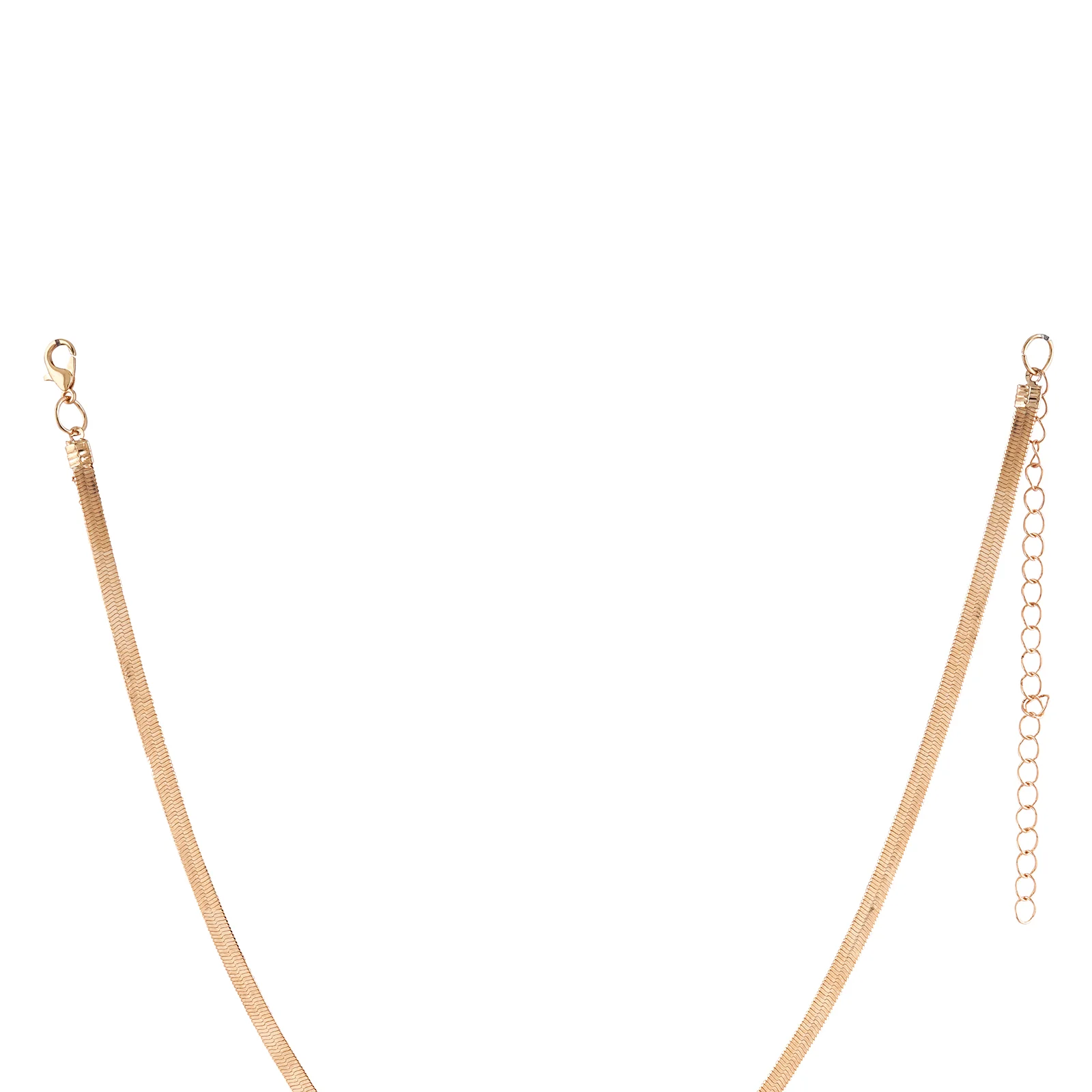 Bewitched Veronica Sleek Gold Chain Butterfly Charm Necklace - Image 5