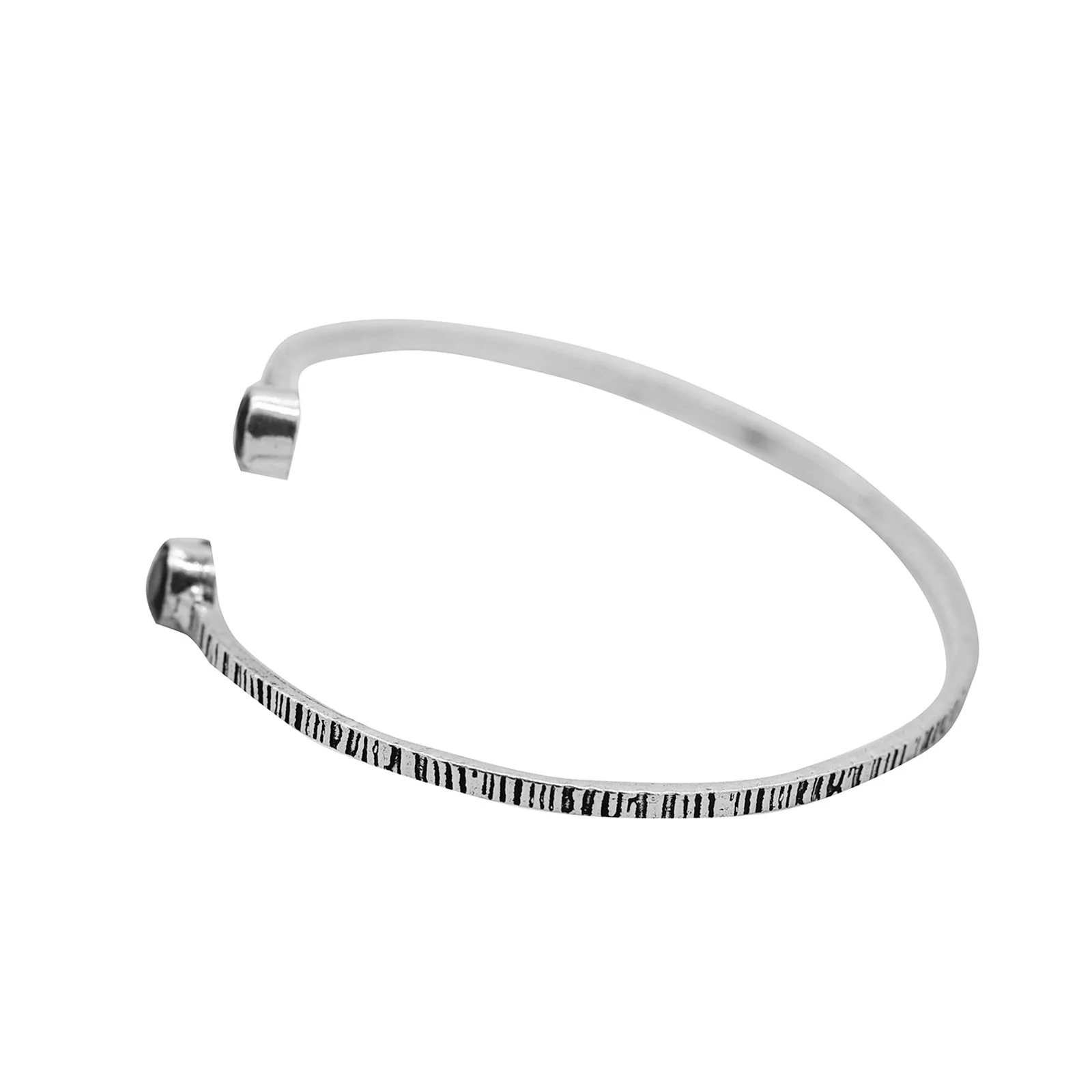 Bhamini Black Silver Oxidized Bracelet - Image 4