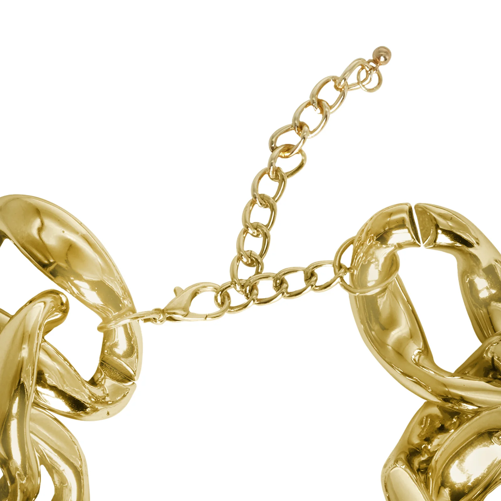 Big Time Chunky Chain Gold Choker - Image 5