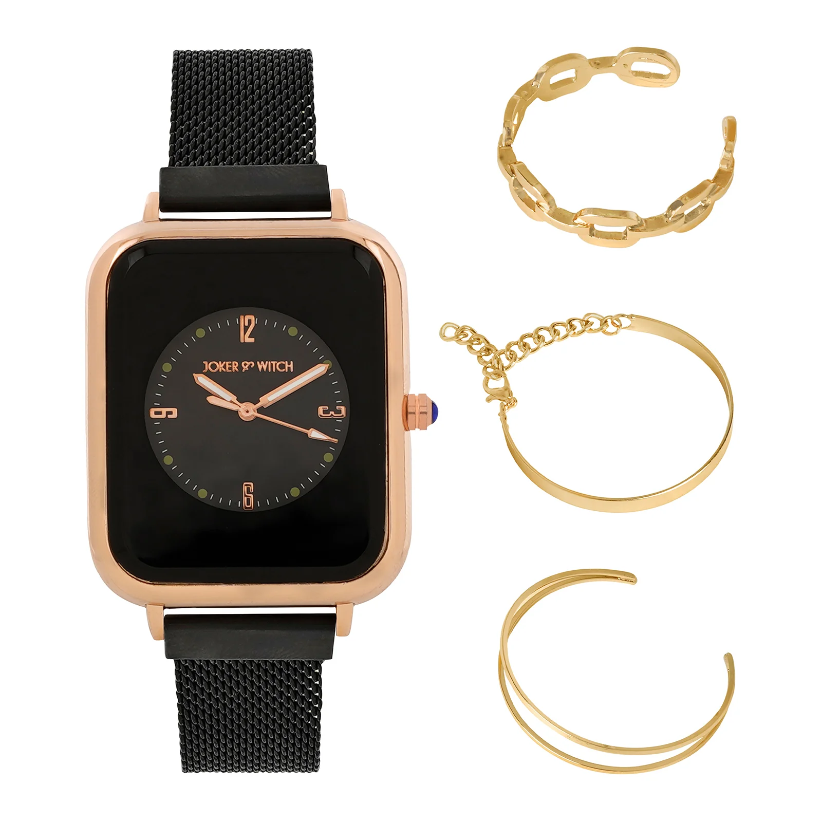 Black Orbit Watch Bracelet Stack - Image 2
