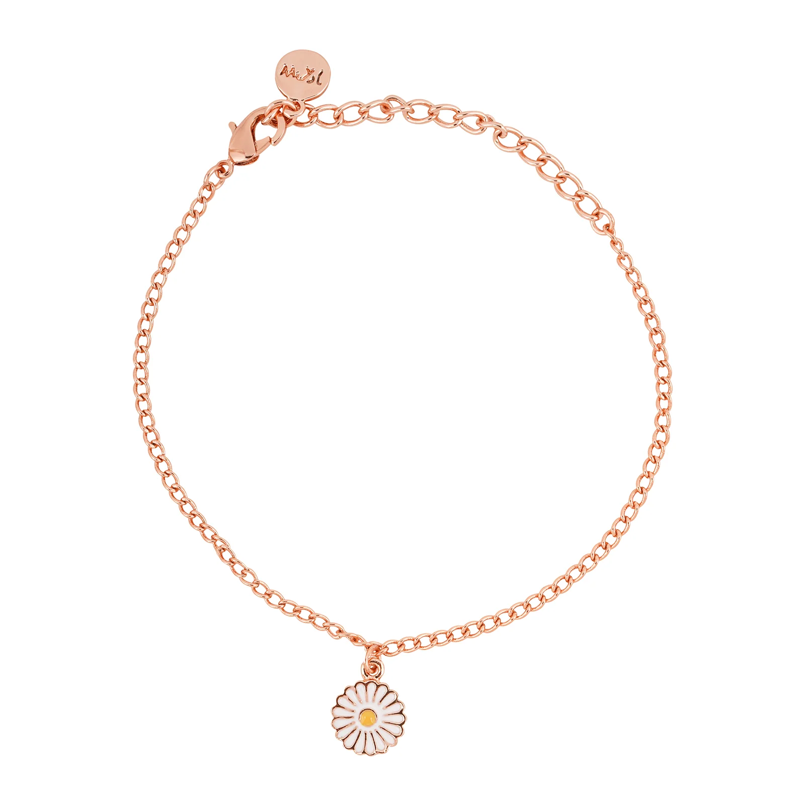 Blooming Rose Gold Bracelet Charm - Image 3