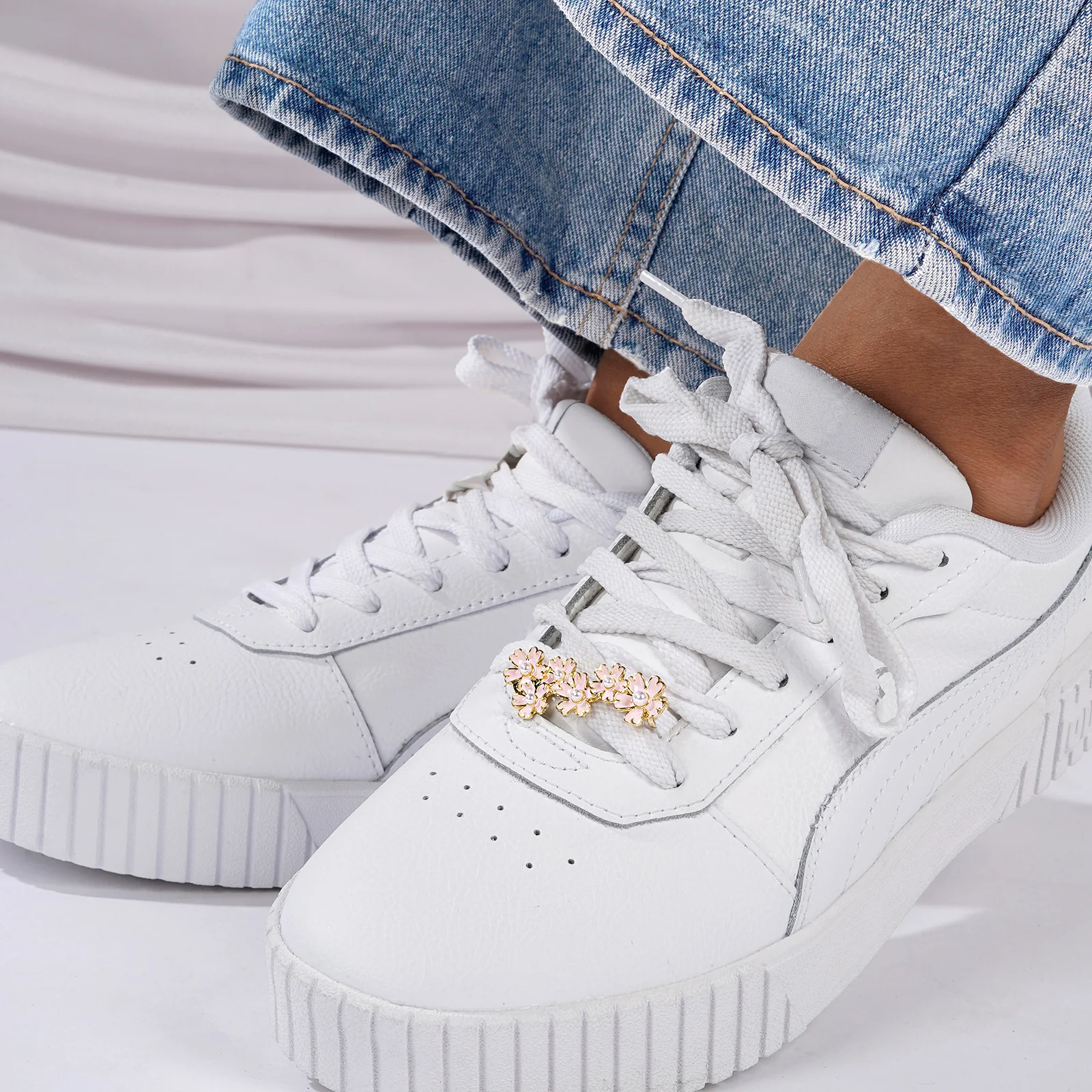 Blush Bloom Shoe Charm - Image 2