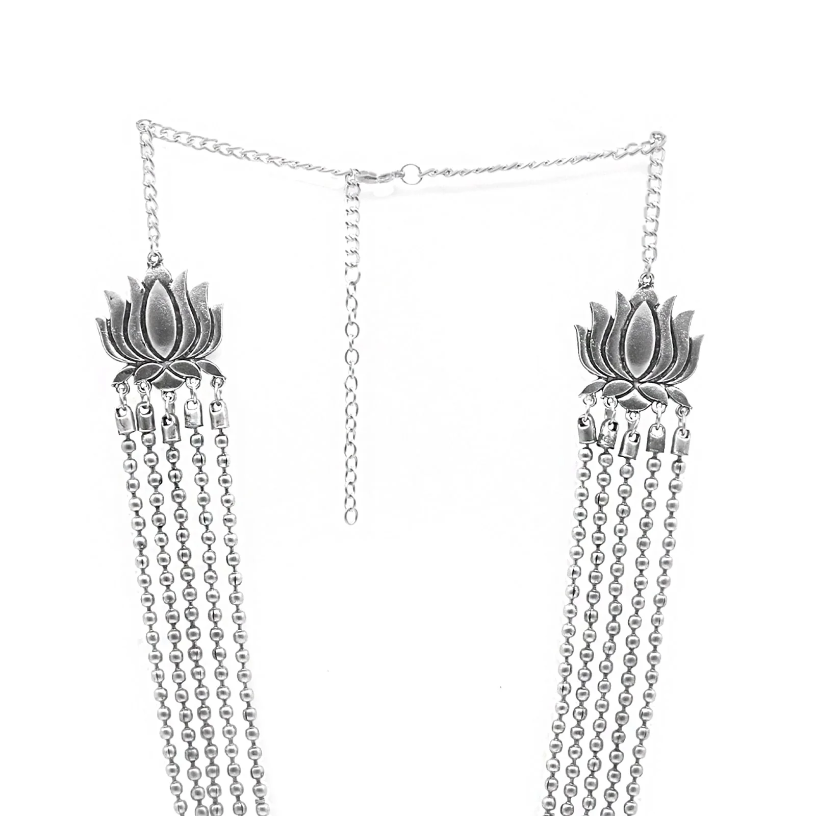Bodi Silver Oxidized Necklace - Image 5