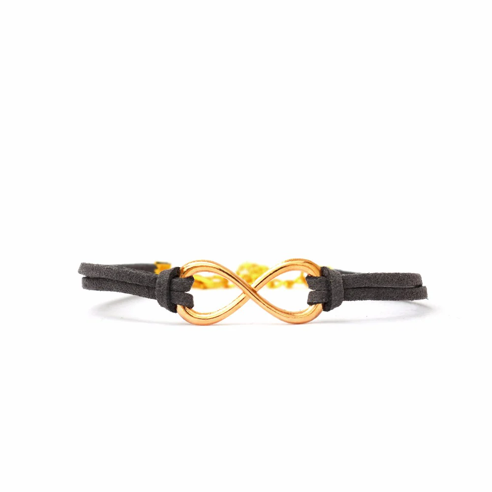 Bonbon Gold and Black Watch Bracelet Stack - Image 2