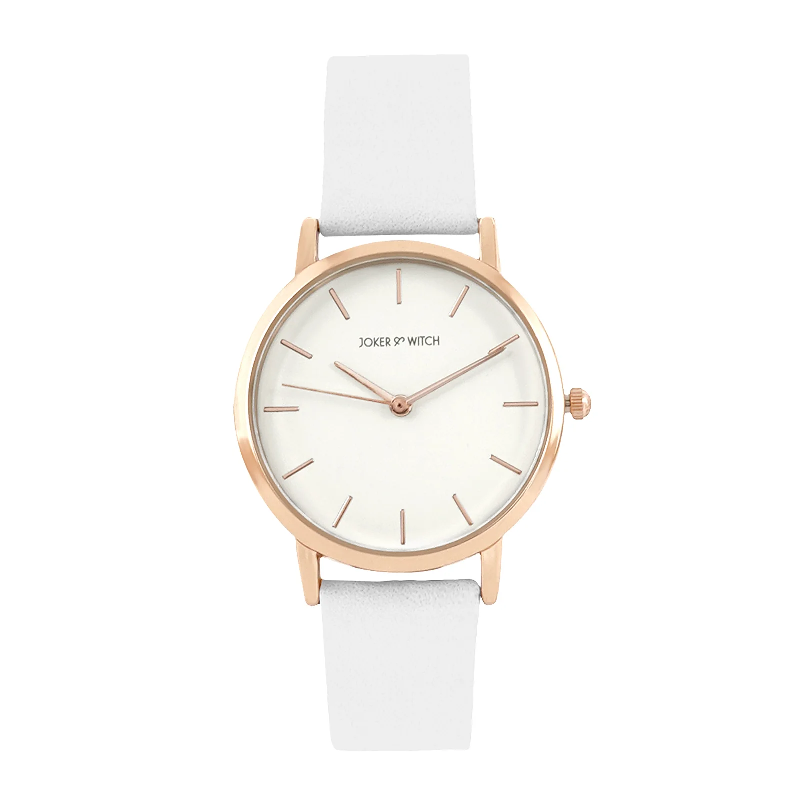 Boston White Medium Dial PU Strap Women's Watch - Image 3