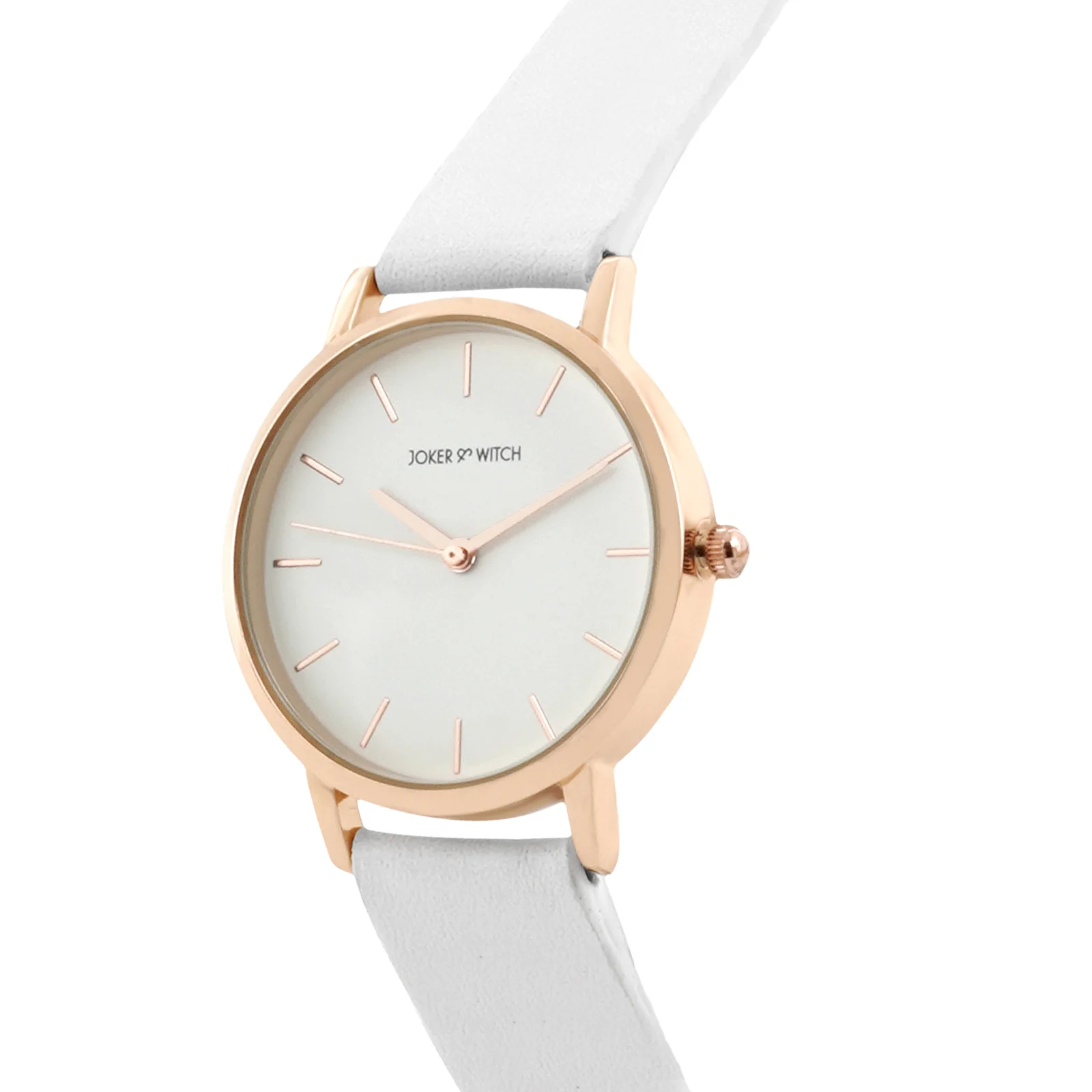 Boston White Medium Dial PU Strap Women's Watch - Image 4