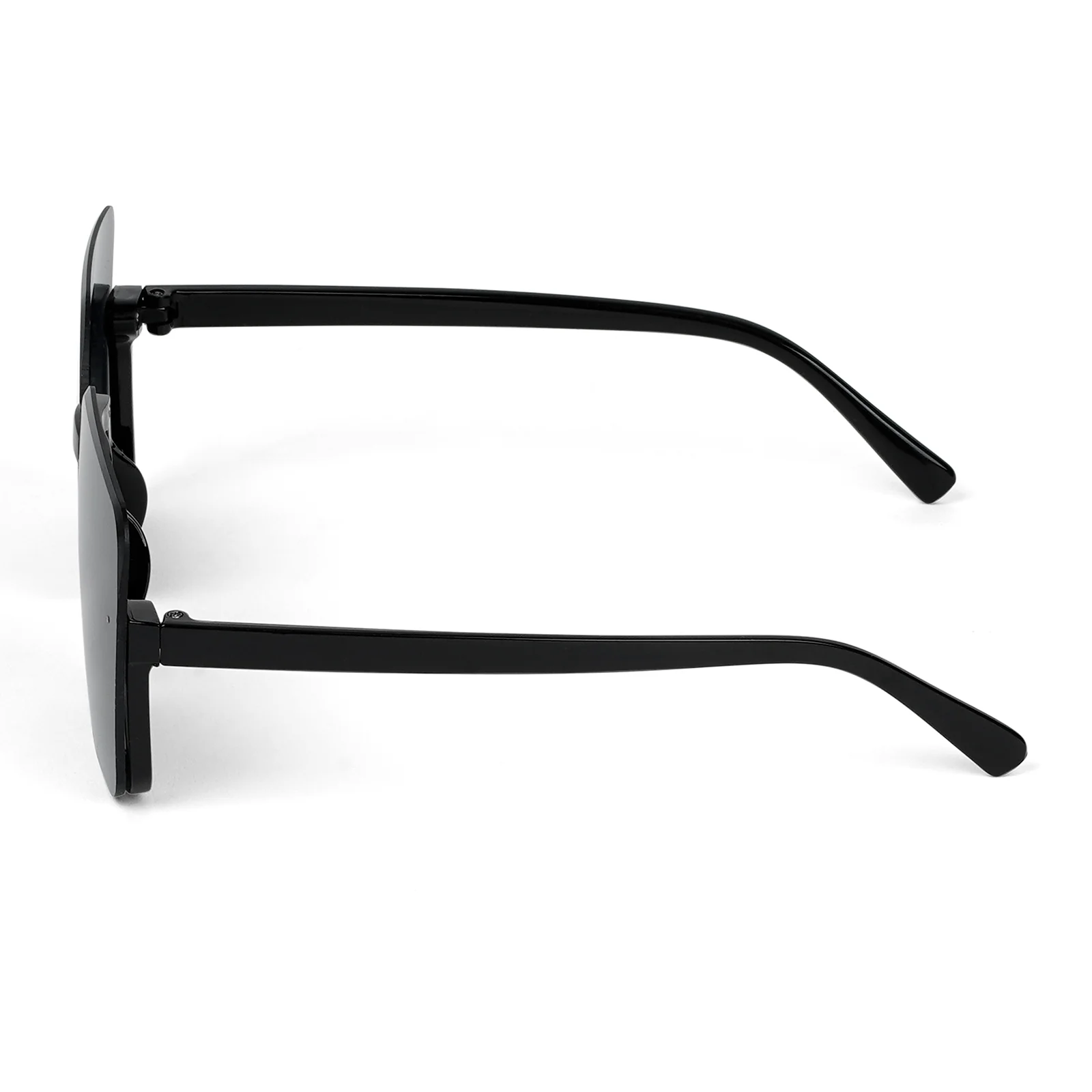 Breckie Rimless Black  Sunglasses - Image 5