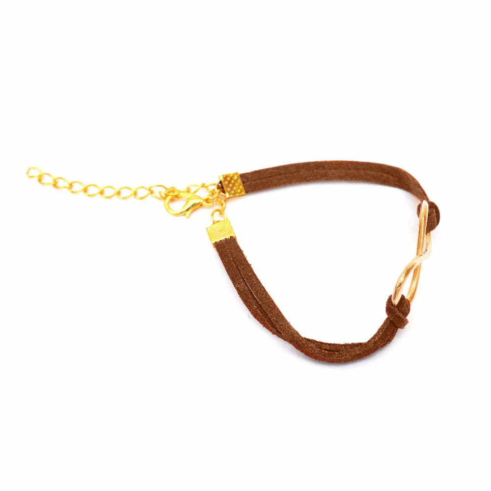 Brown Infinity Bracelet - Image 4