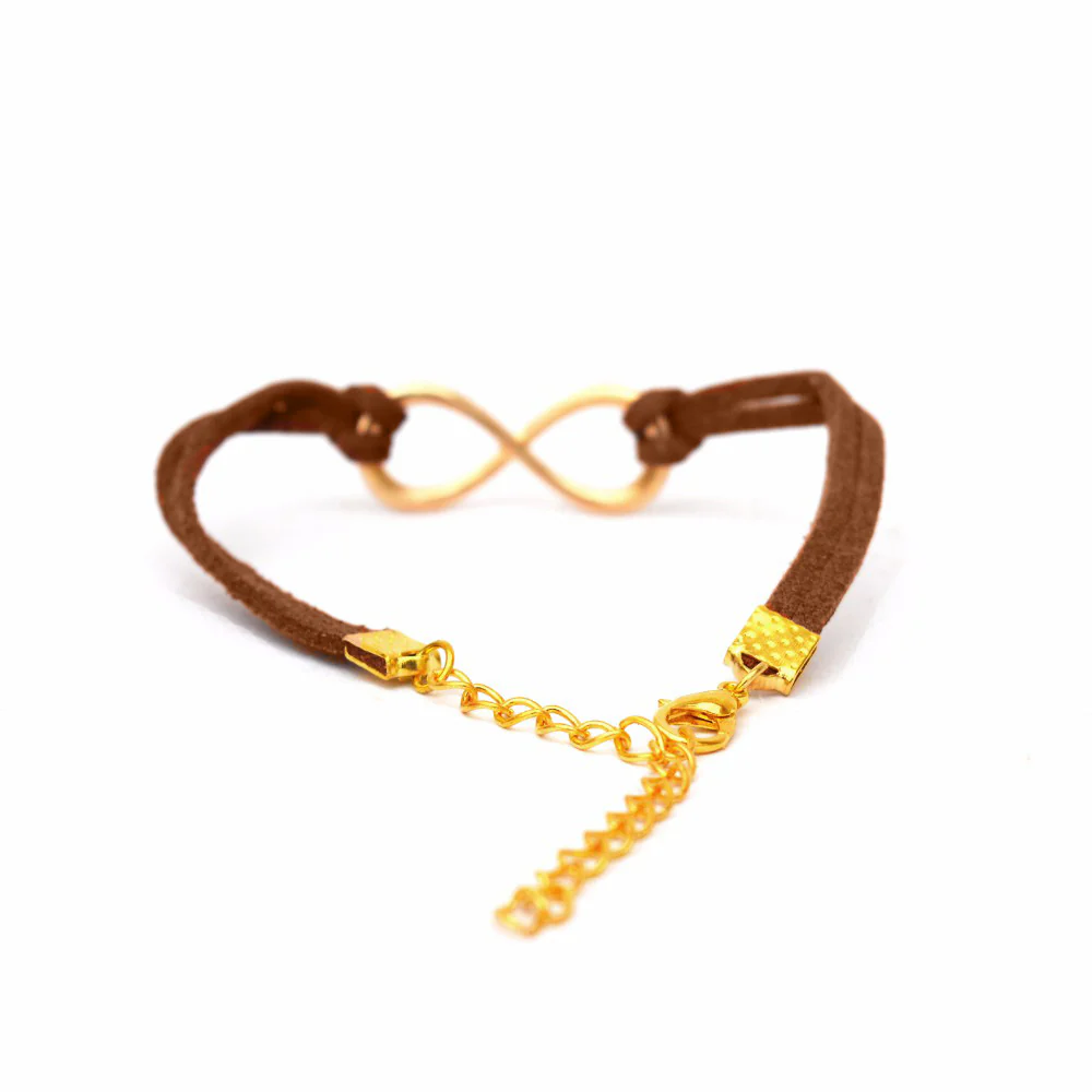Brown Infinity Bracelet - Image 5