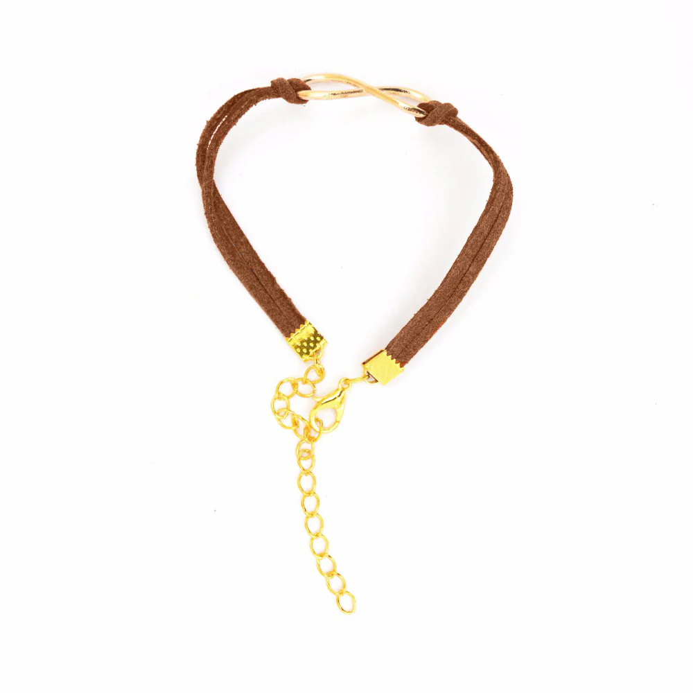 Brown Infinity Bracelet - Image 6