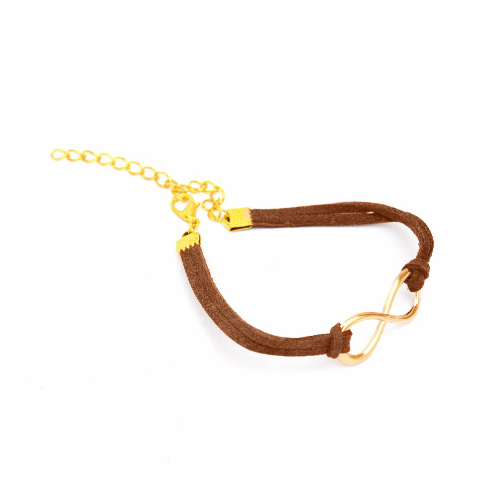 Brown Infinity Bracelet - Image 7