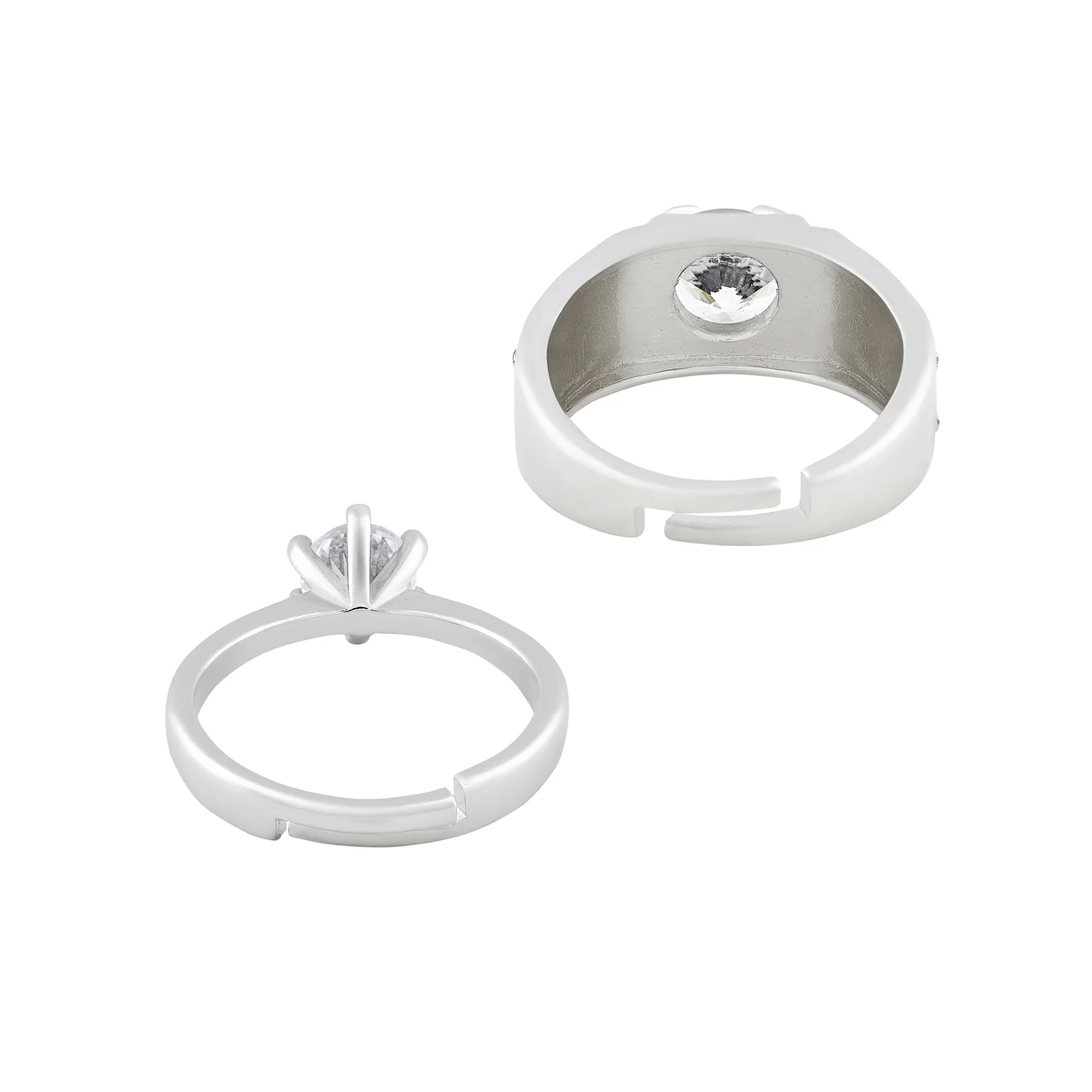 Bruce & Selina Diamond Couple Rings1⁰ - Image 5
