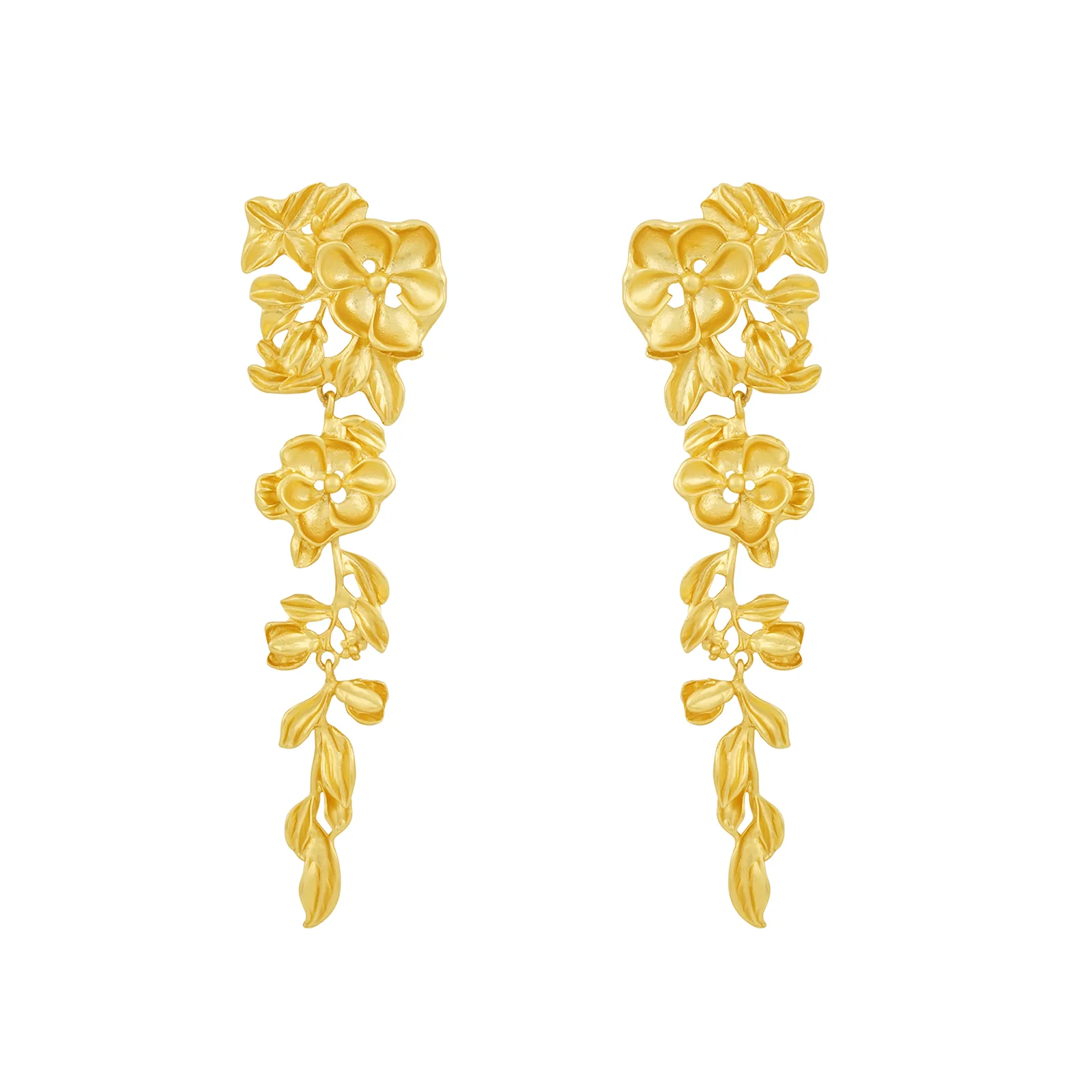 Bryony Gold Earrings - Image 3