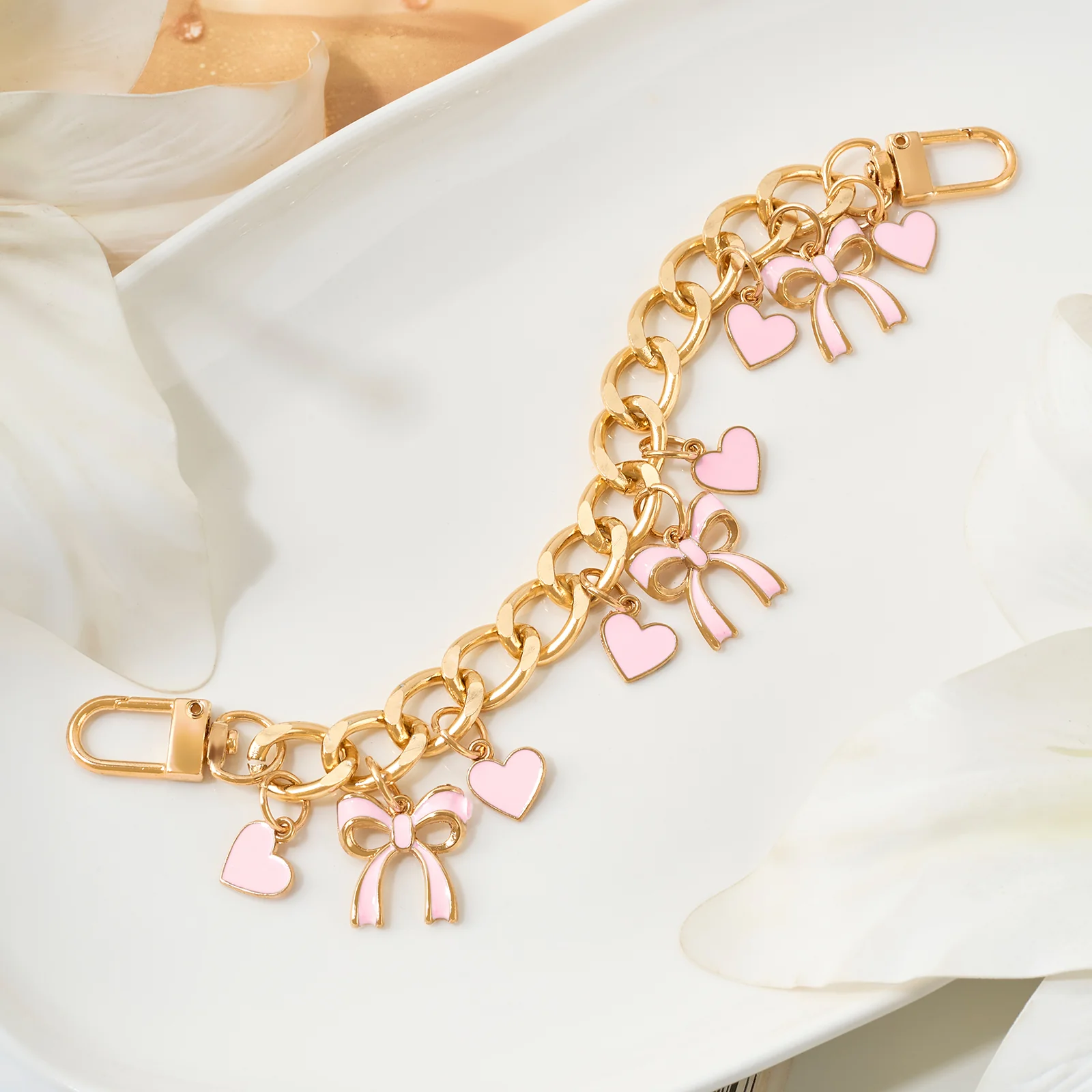 Bubbly Bow Bag Charm - Image 3