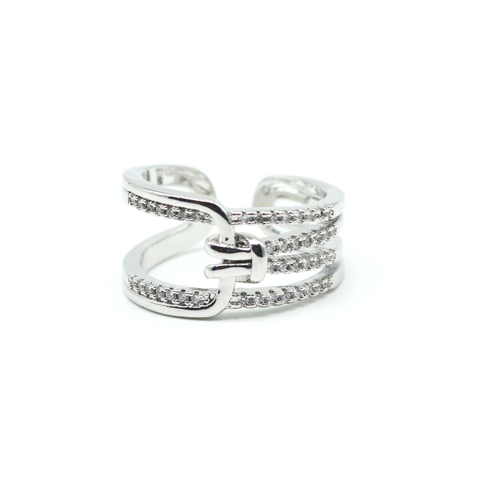 Buckey Silver Ring - Image 3