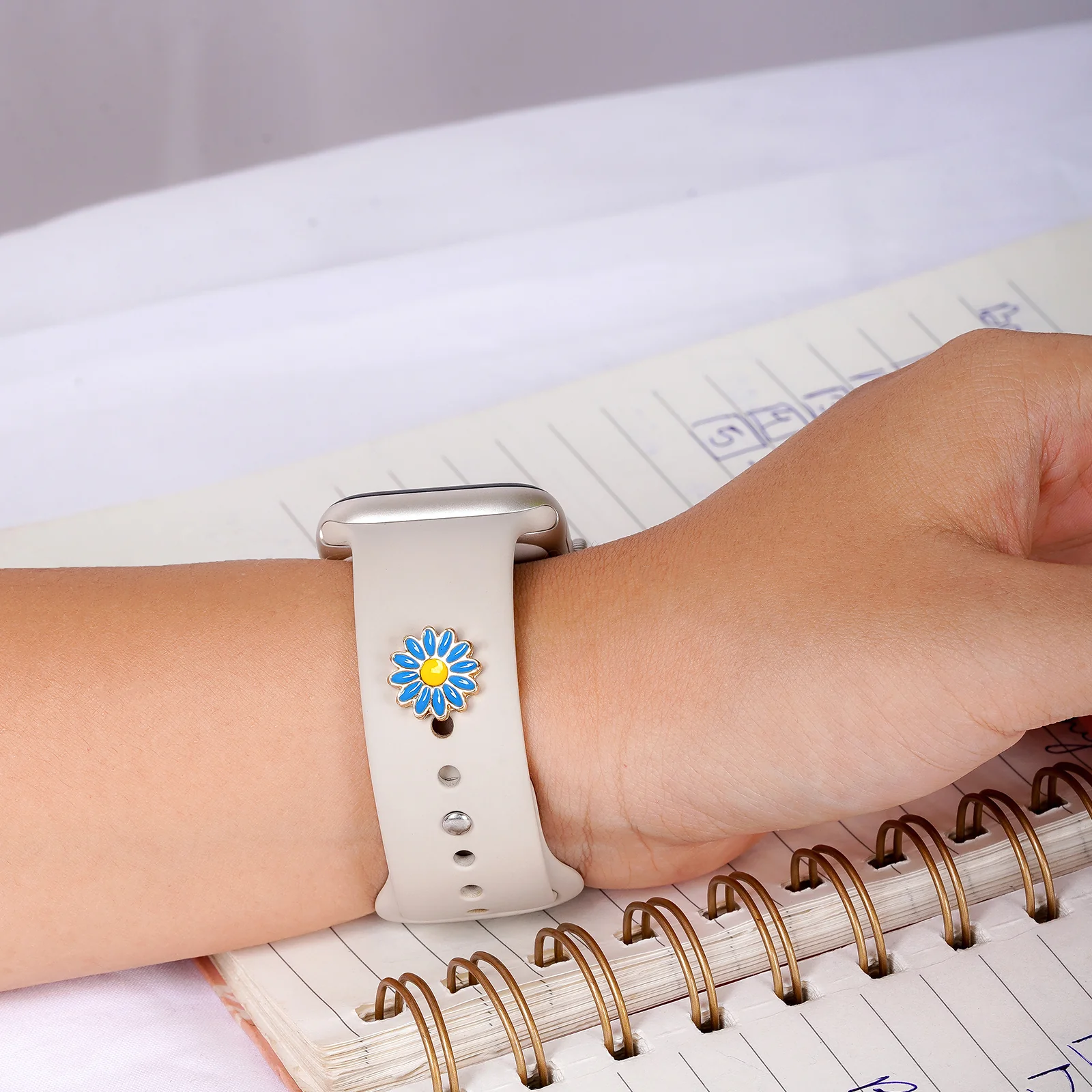 Buttercup Blue Pin Watch Charm - Image 2