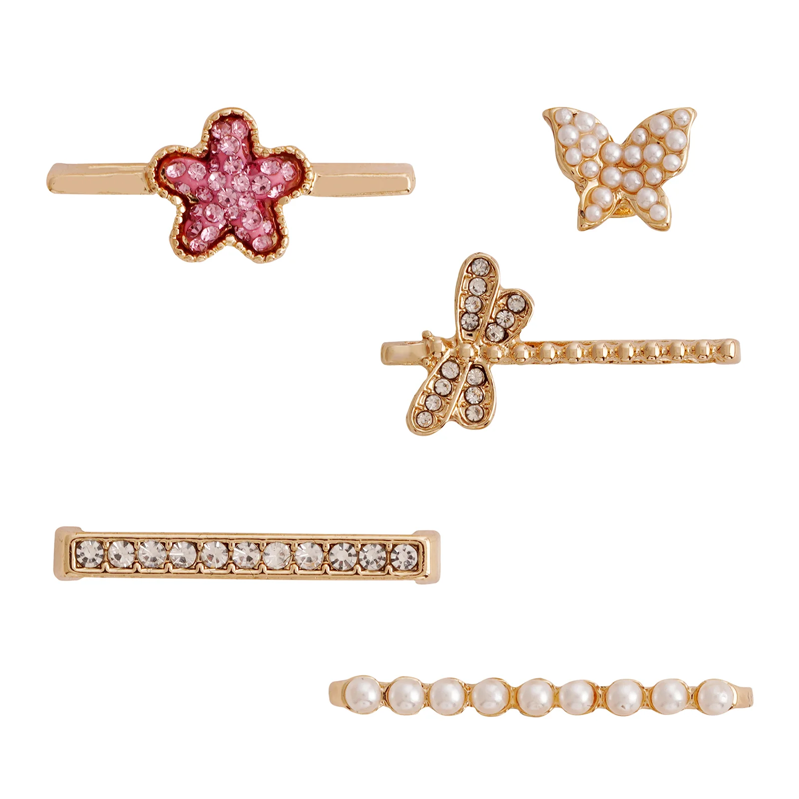 Butterfly Effect Gold Ring Watch Charm - Image 3
