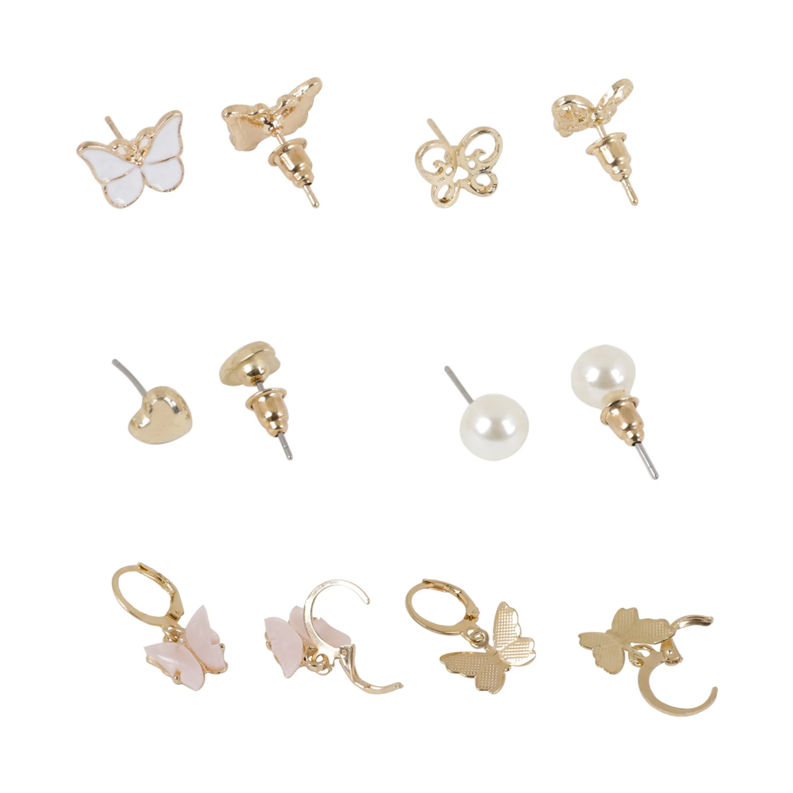 Bewitched Butterfly Set of 6 Earrings - Image 3