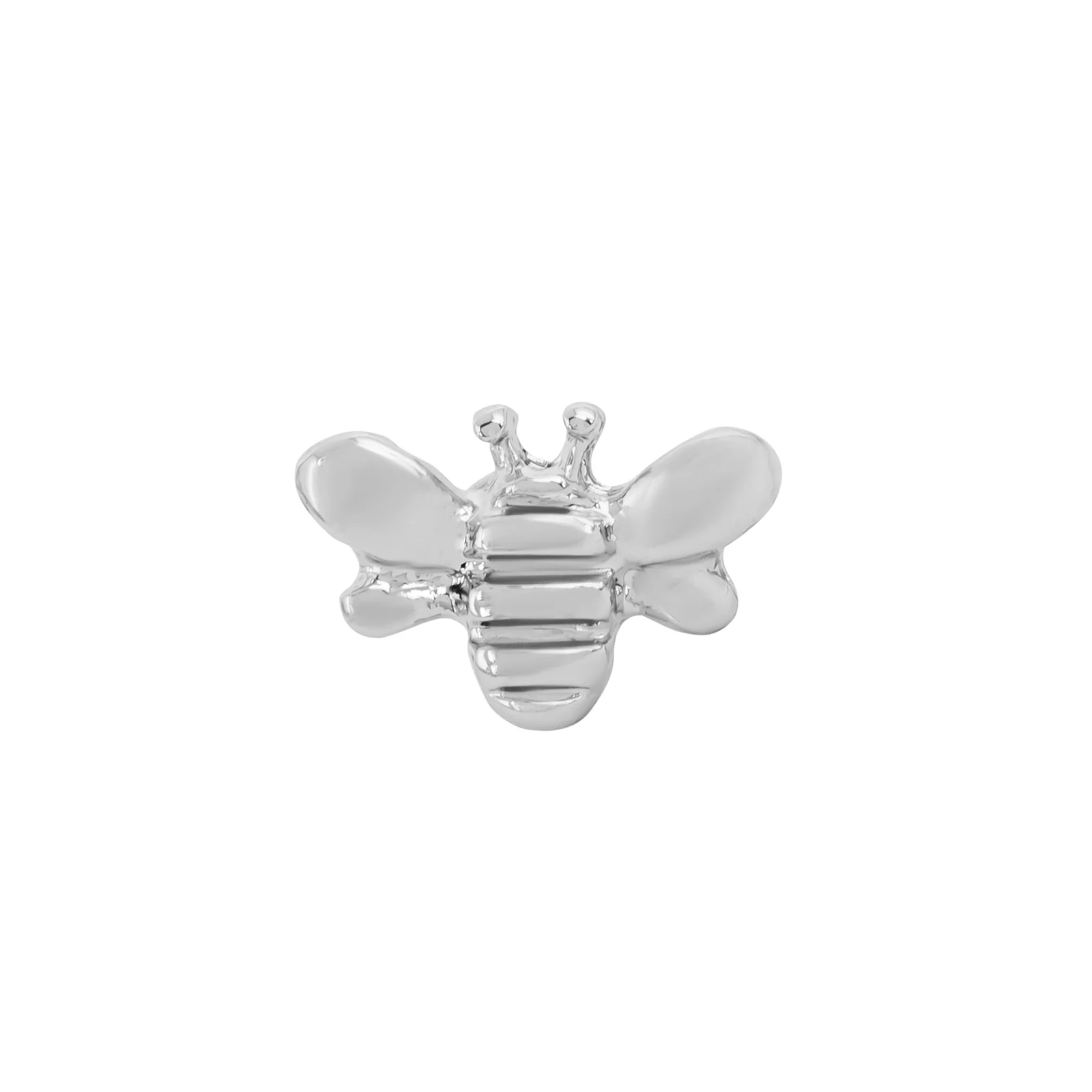 Buzzing Silver Pin Watch Charm - Image 3