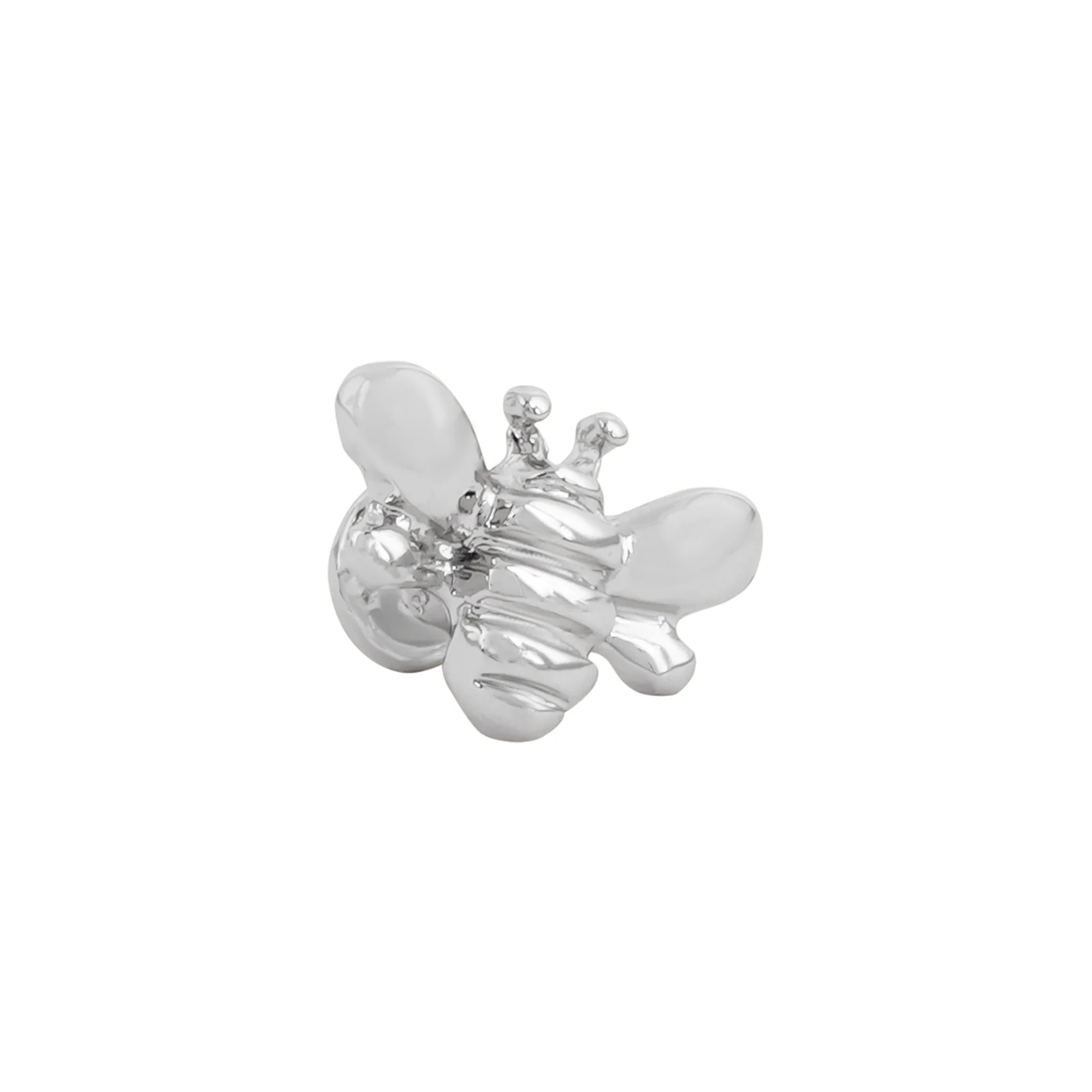 Buzzing Silver Pin Watch Charm - Image 4