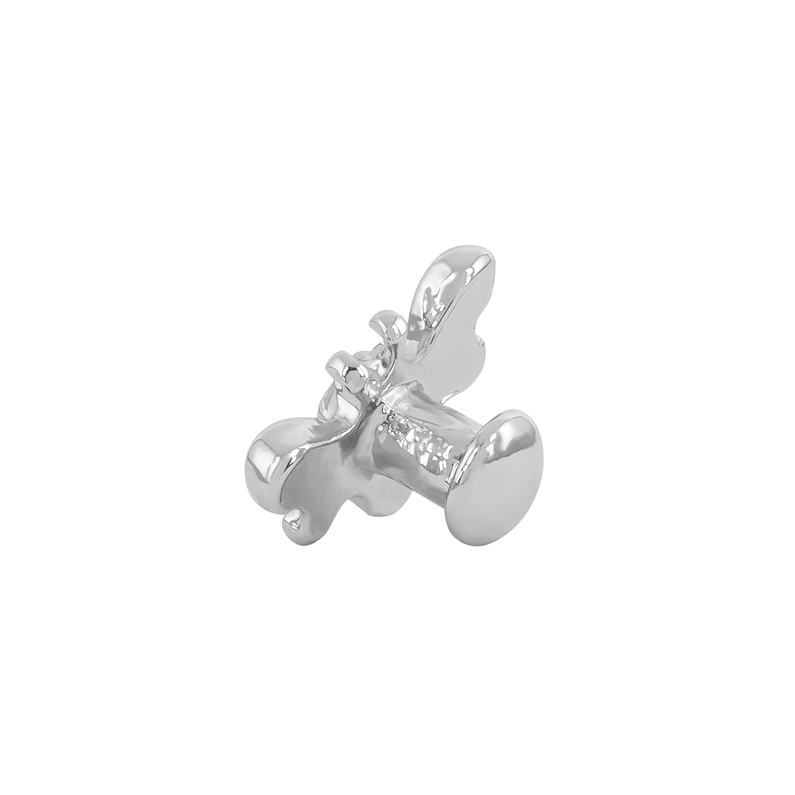 Buzzing Silver Pin Watch Charm - Image 5