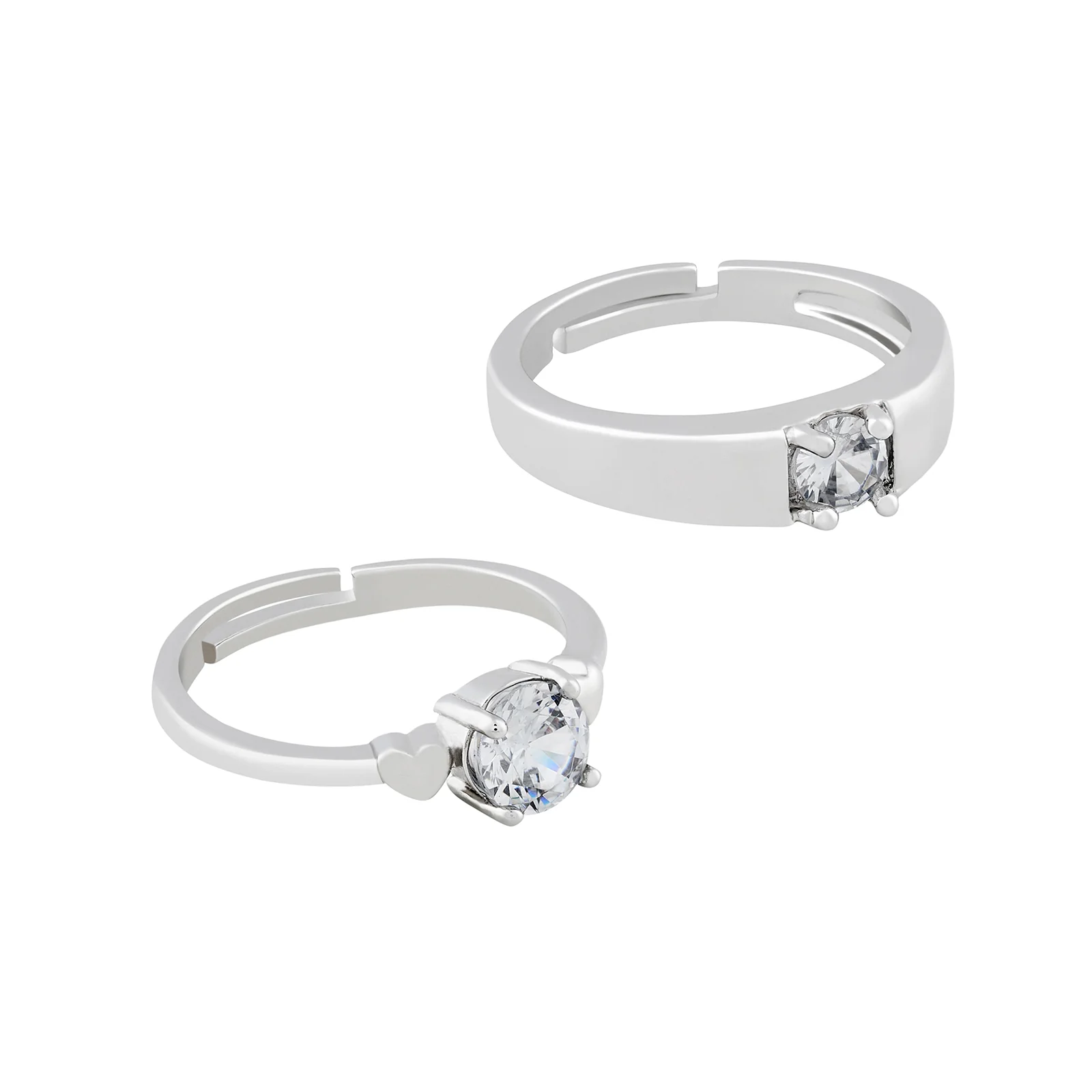 Cal & Emily Diamond Couple Rings - Image 4